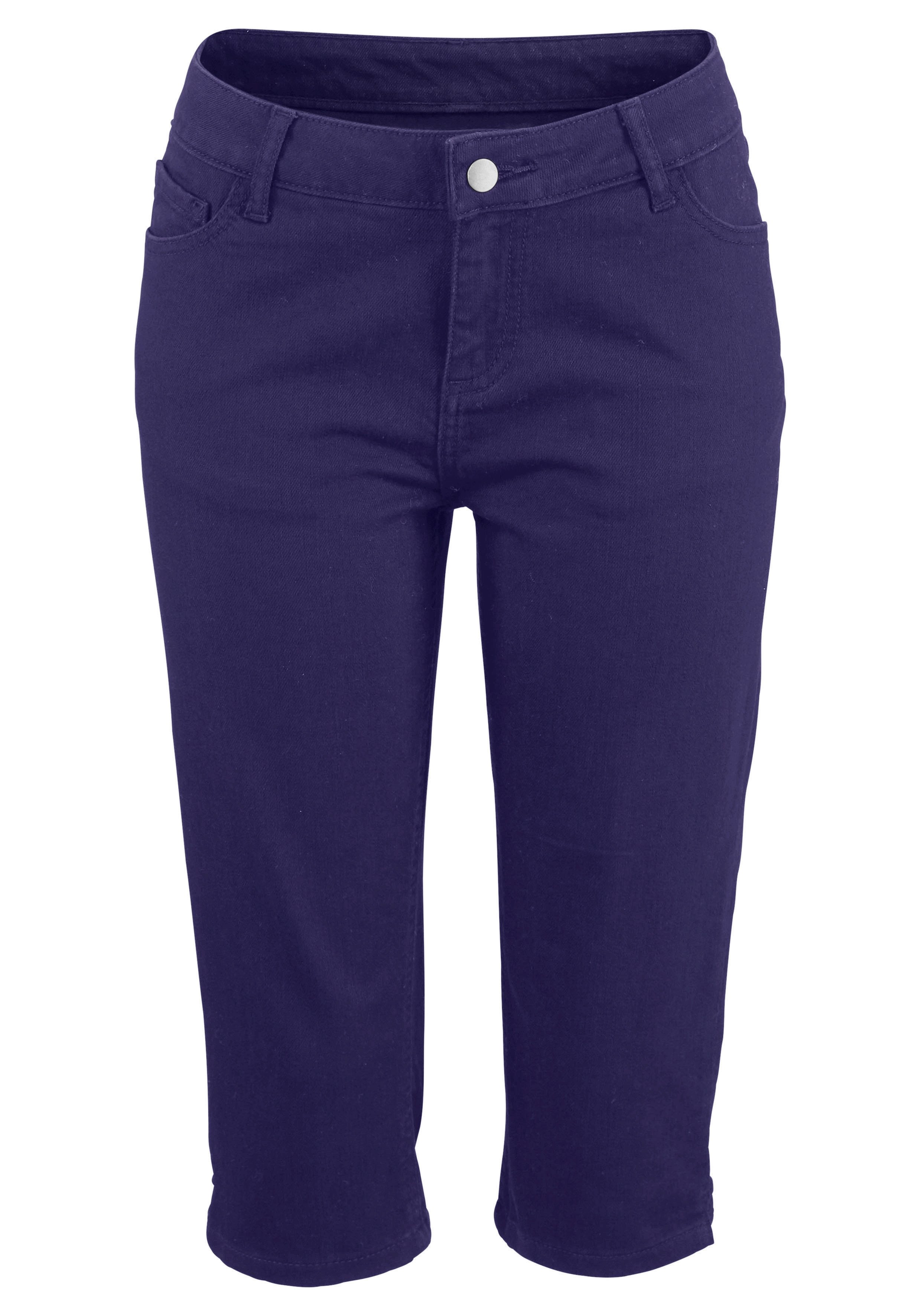 Beachtime 3/4 broek met elastaan, capribroek, zomerbroek