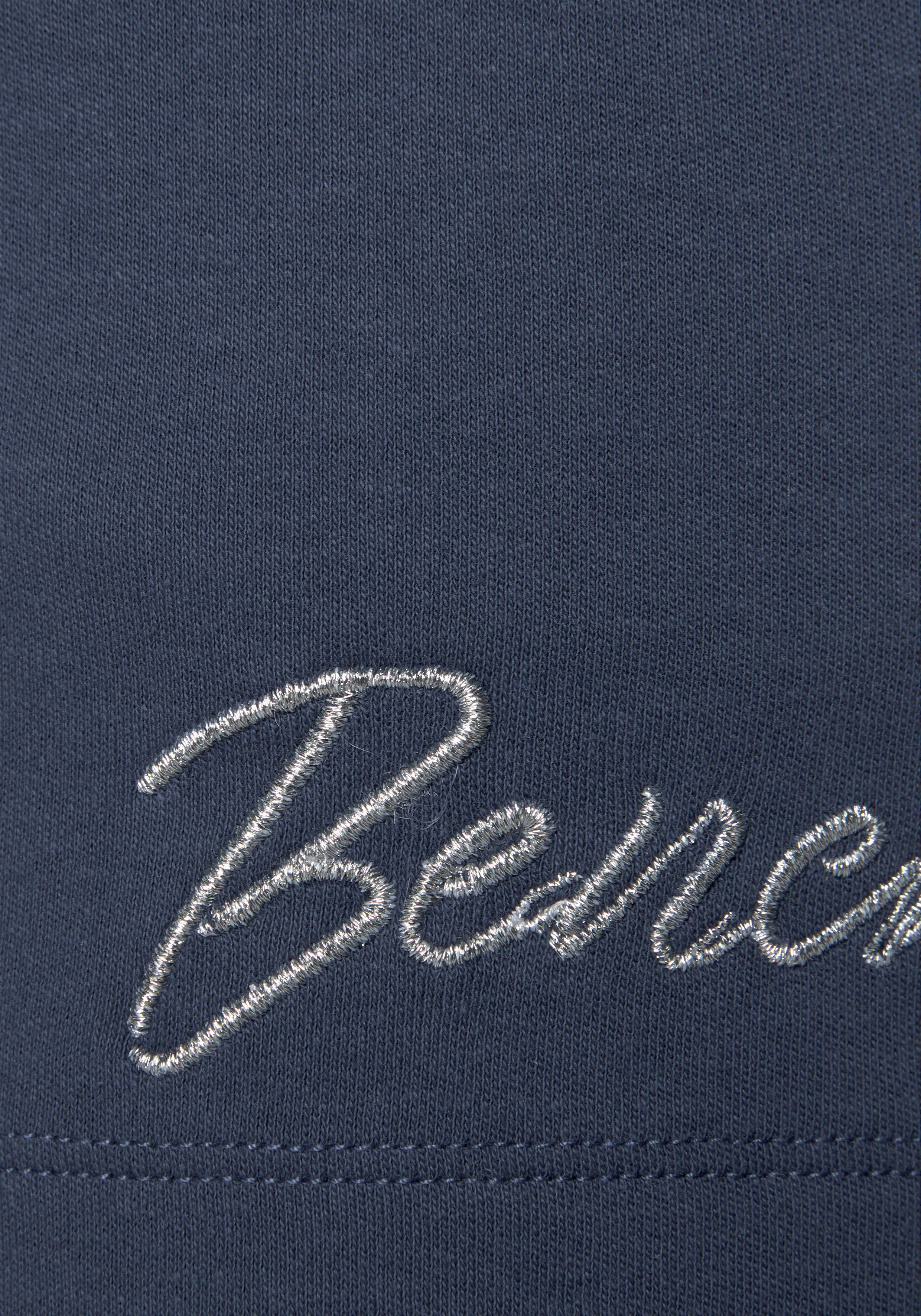 Bench. Loungewear Sweatshort met glanzende logo-borduurwerk, loungewear, loungepak