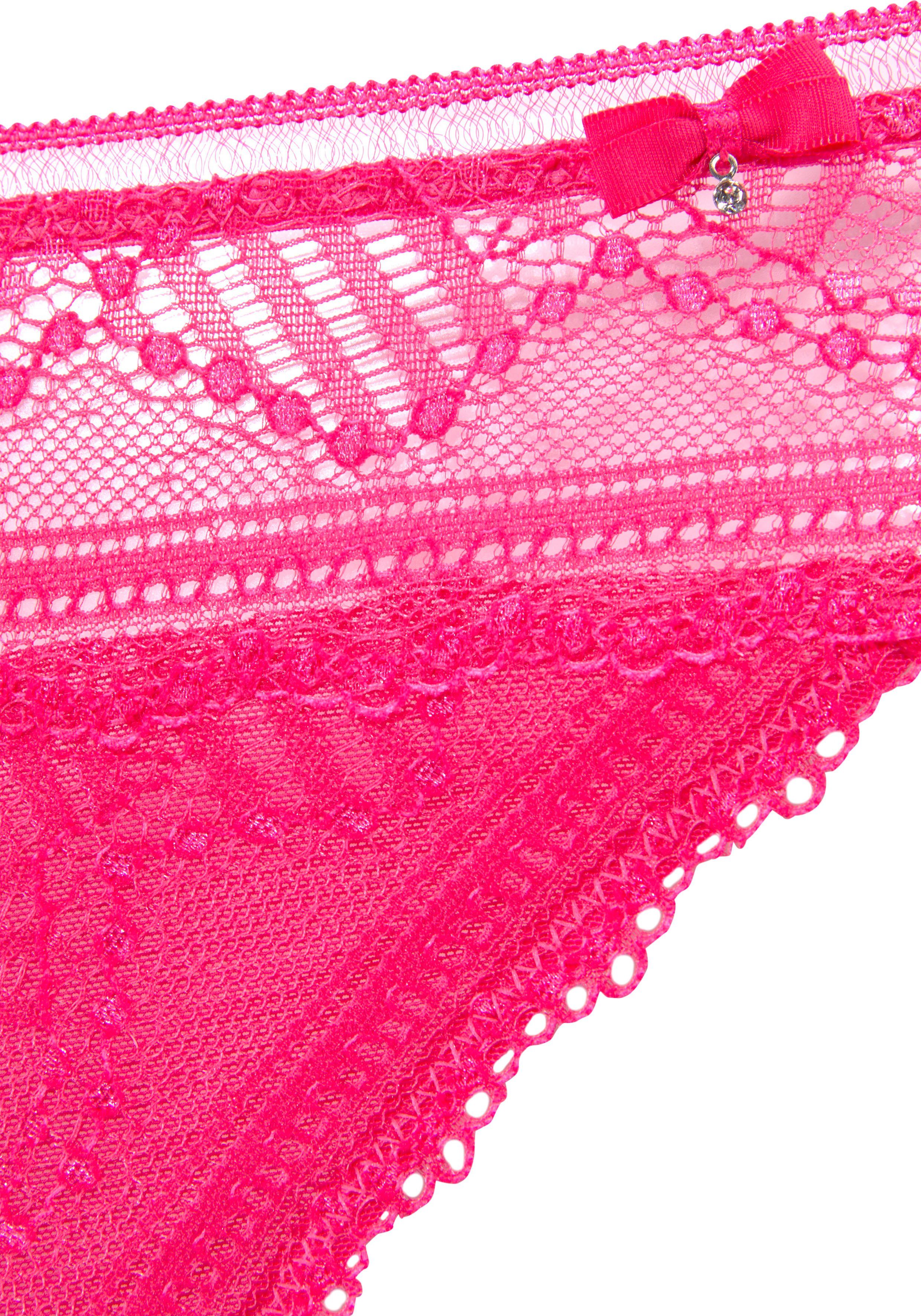 Lascana String TIZIANA met gedeeltelijk gerecycled kant