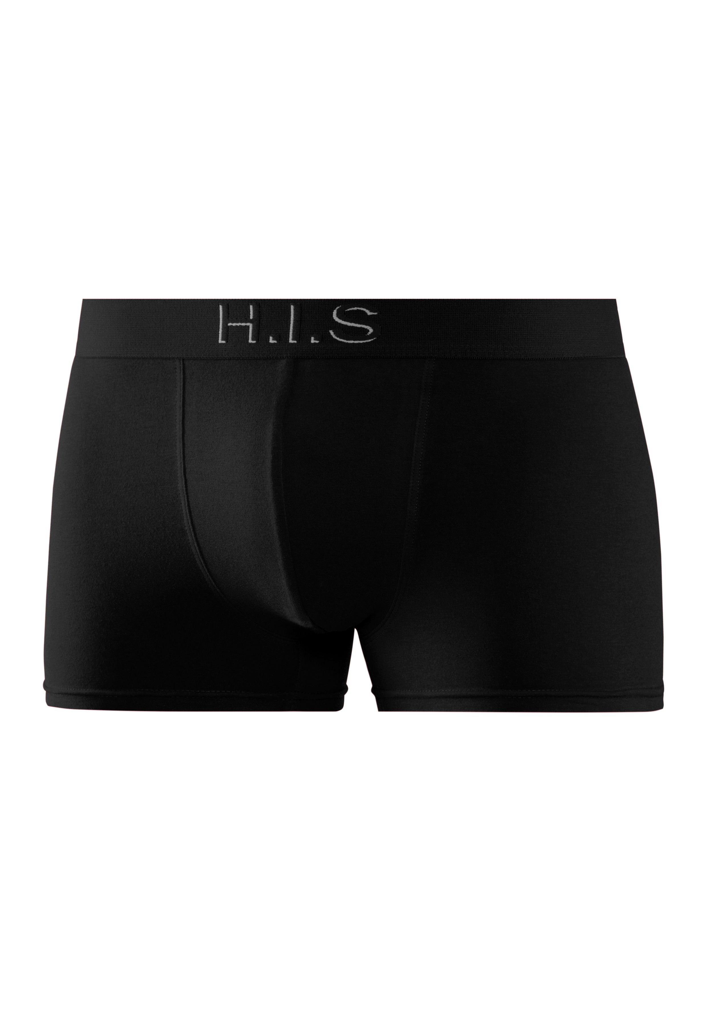 H.I.S Boxershort voor heren Logoweefband met 3D-effect (set, 5 stuks)