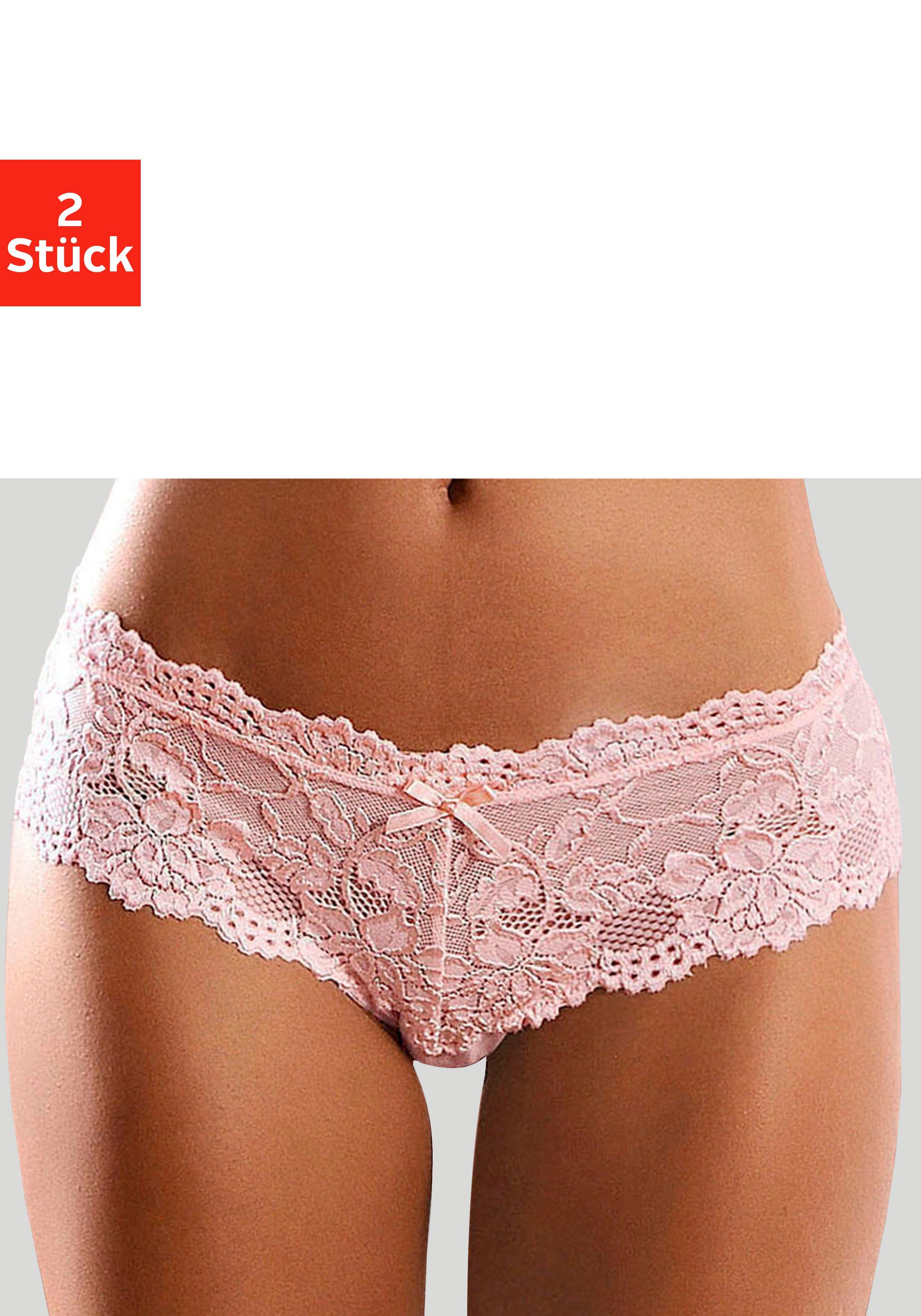 Vivance Hipster van elastische kant, sexy dessous (Set van 2)