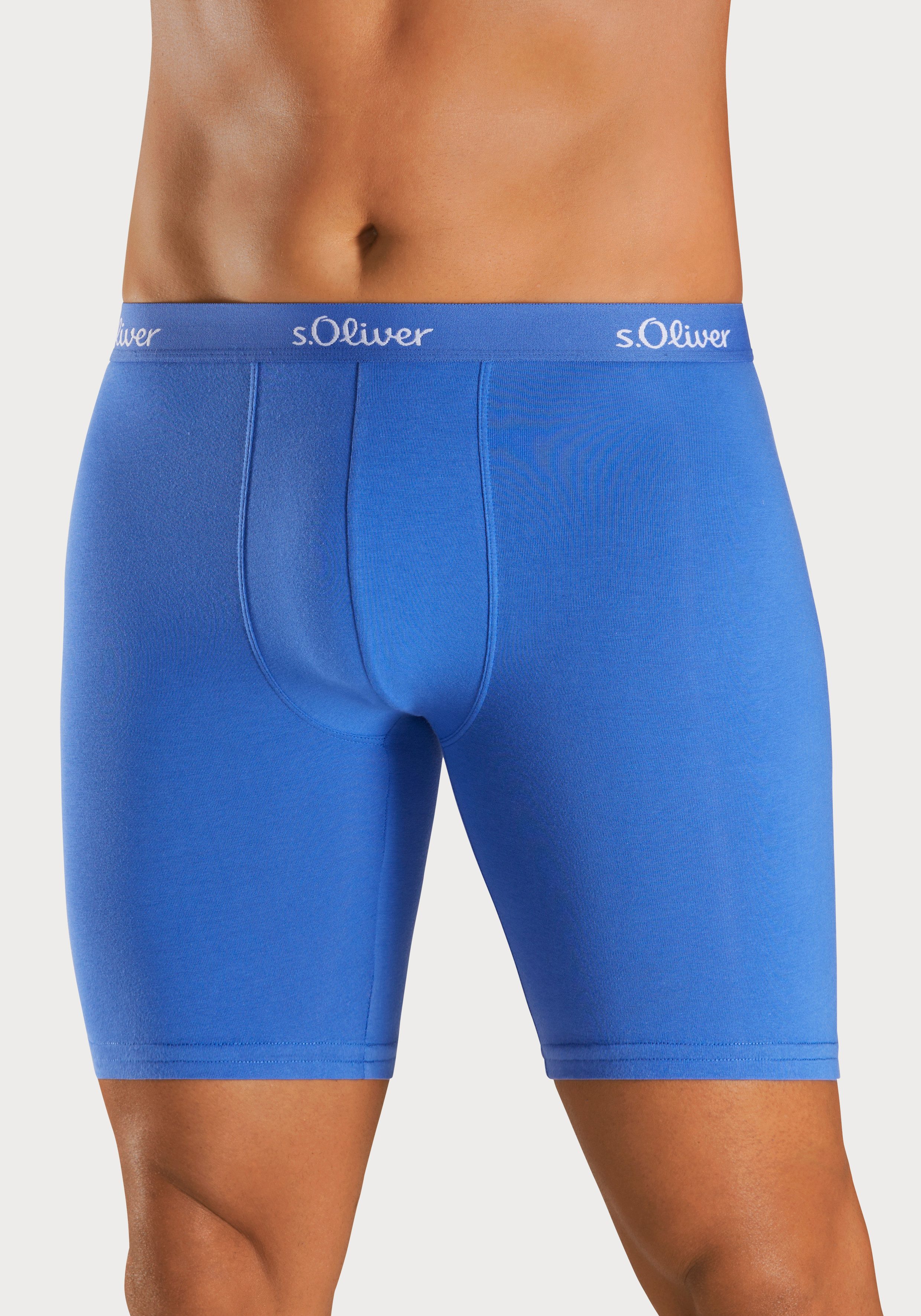 s.Oliver RED LABEL Beachwear Boxershort voor heren (set, 3 stuks)