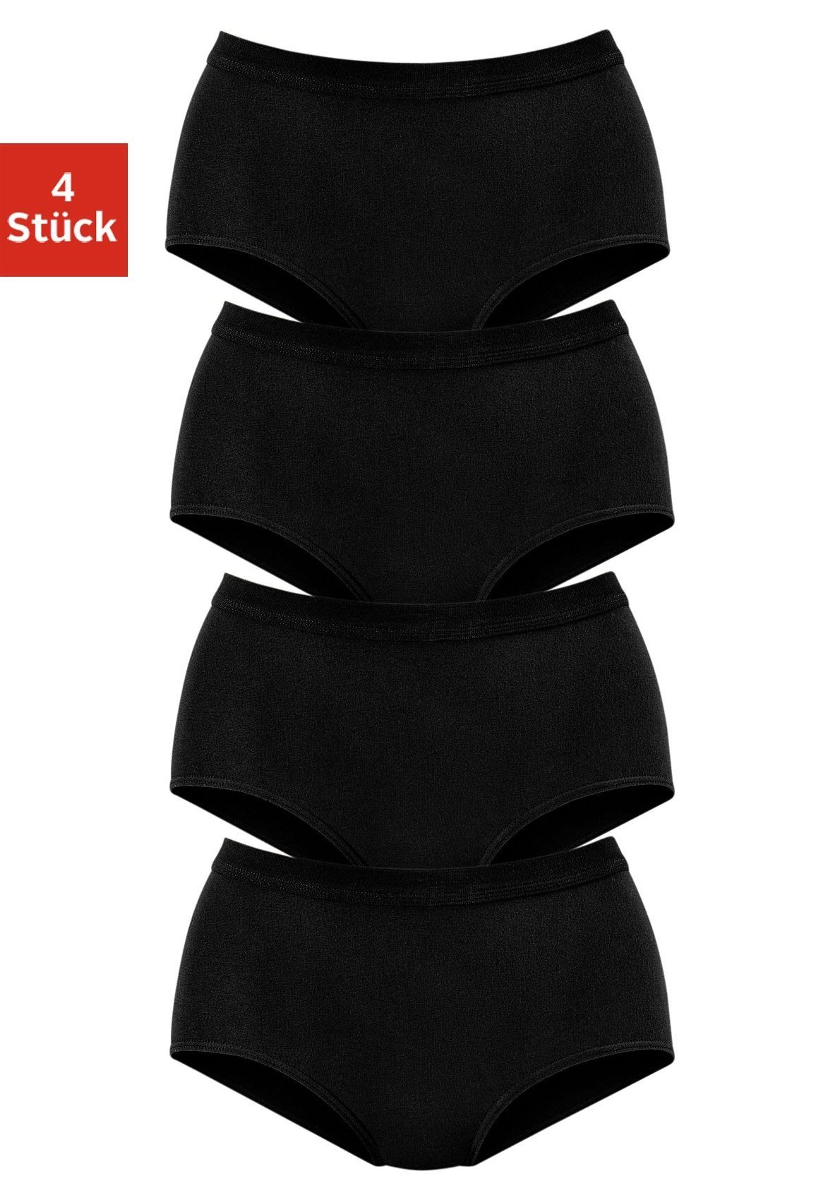 Petite fleur Tailleslip elastische katoenkwaliteit (4 stuks, Set van 4)