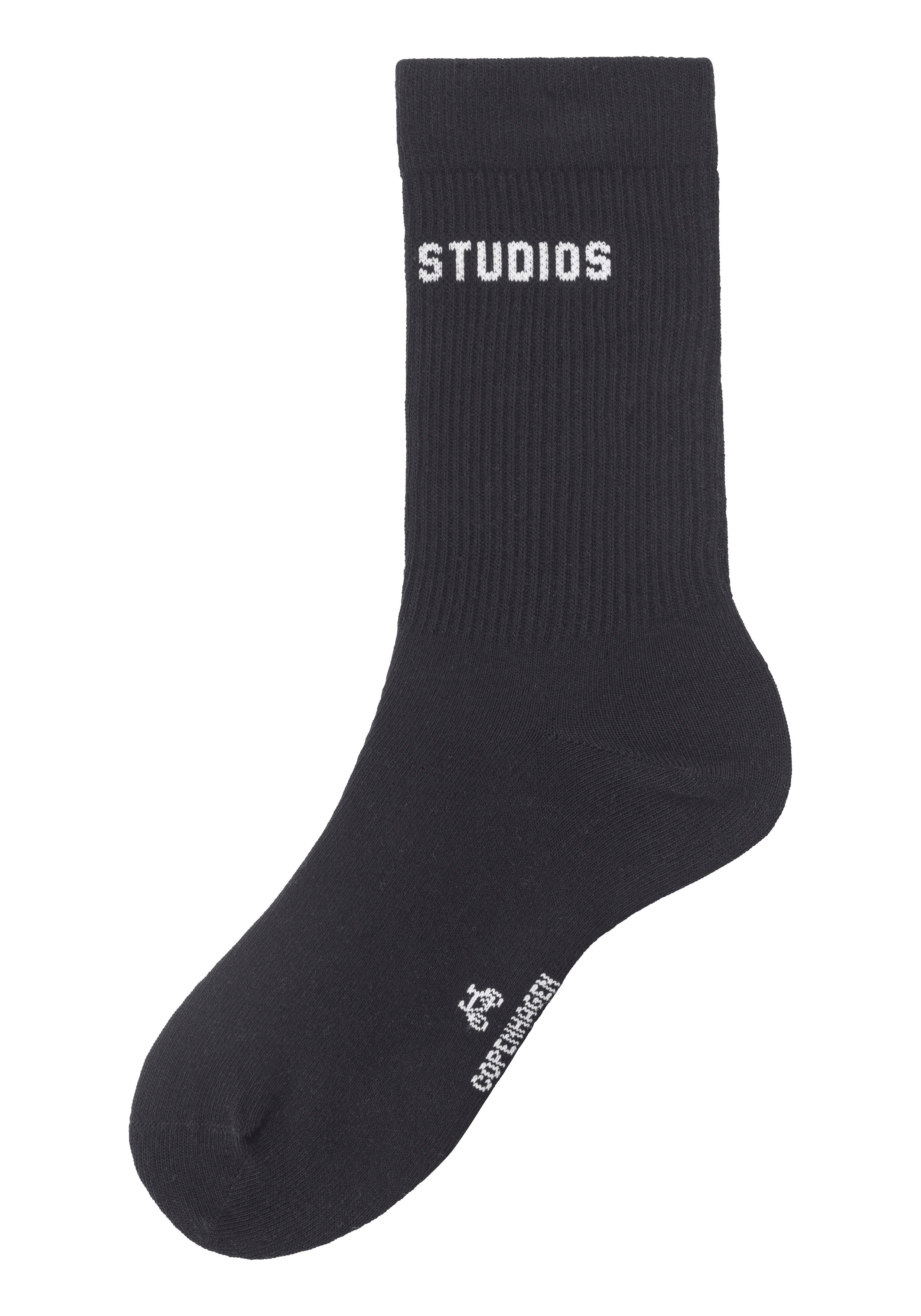 Copenhagen Studios Tennissokken zonder frotté (set, 2 paar)