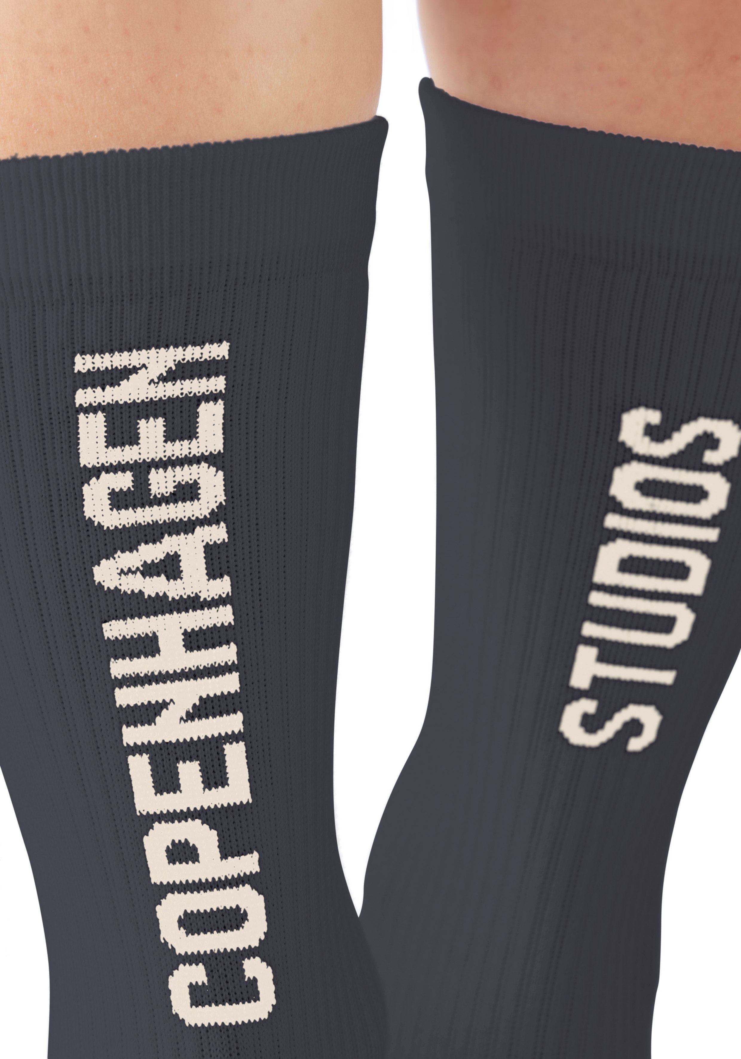 Copenhagen Studios Tennissokken met grote letters (set, 3 paar)