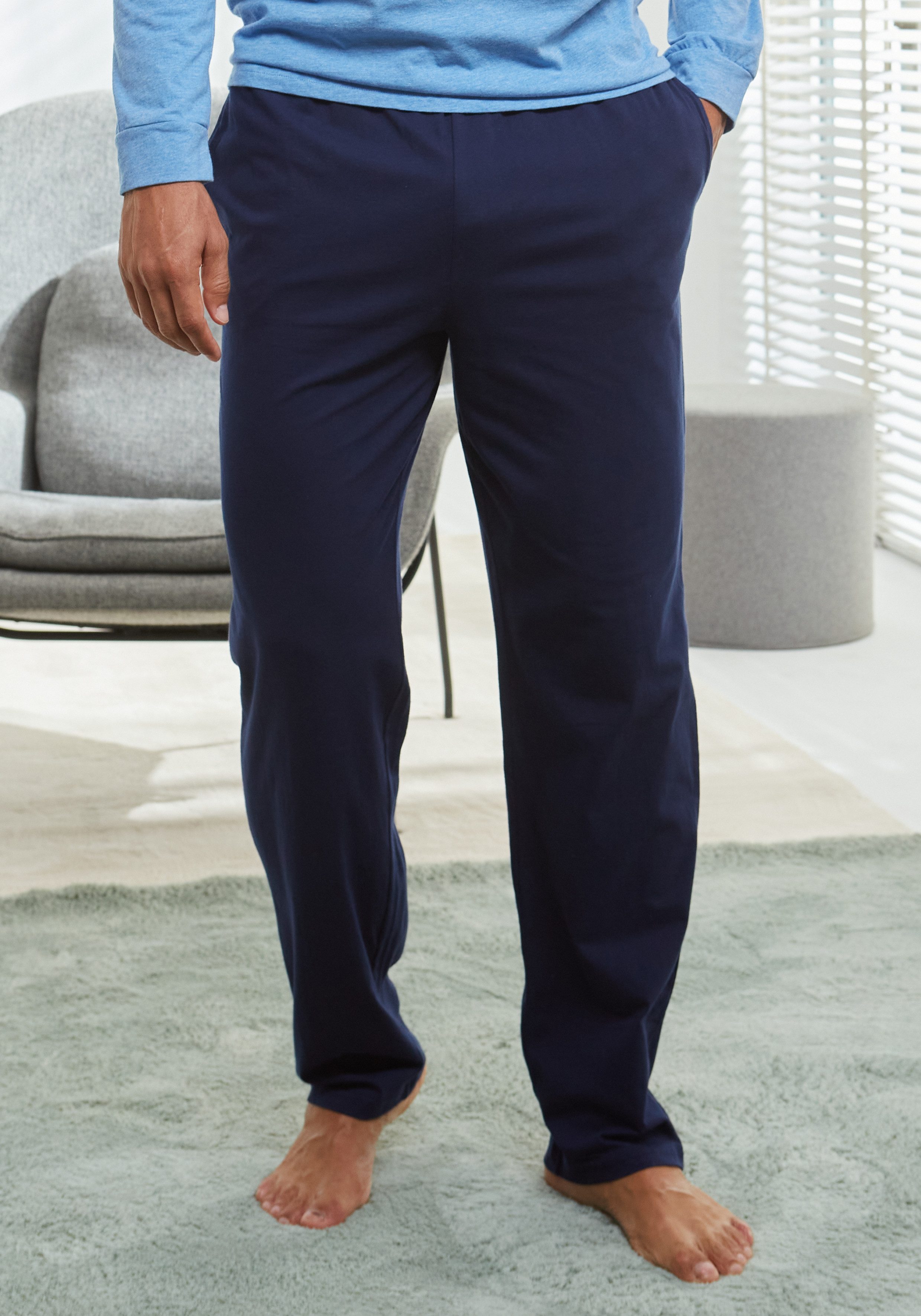 AUTHENTIC LE JOGGER Pyjama voor heren (2-delig, 1 stuk)