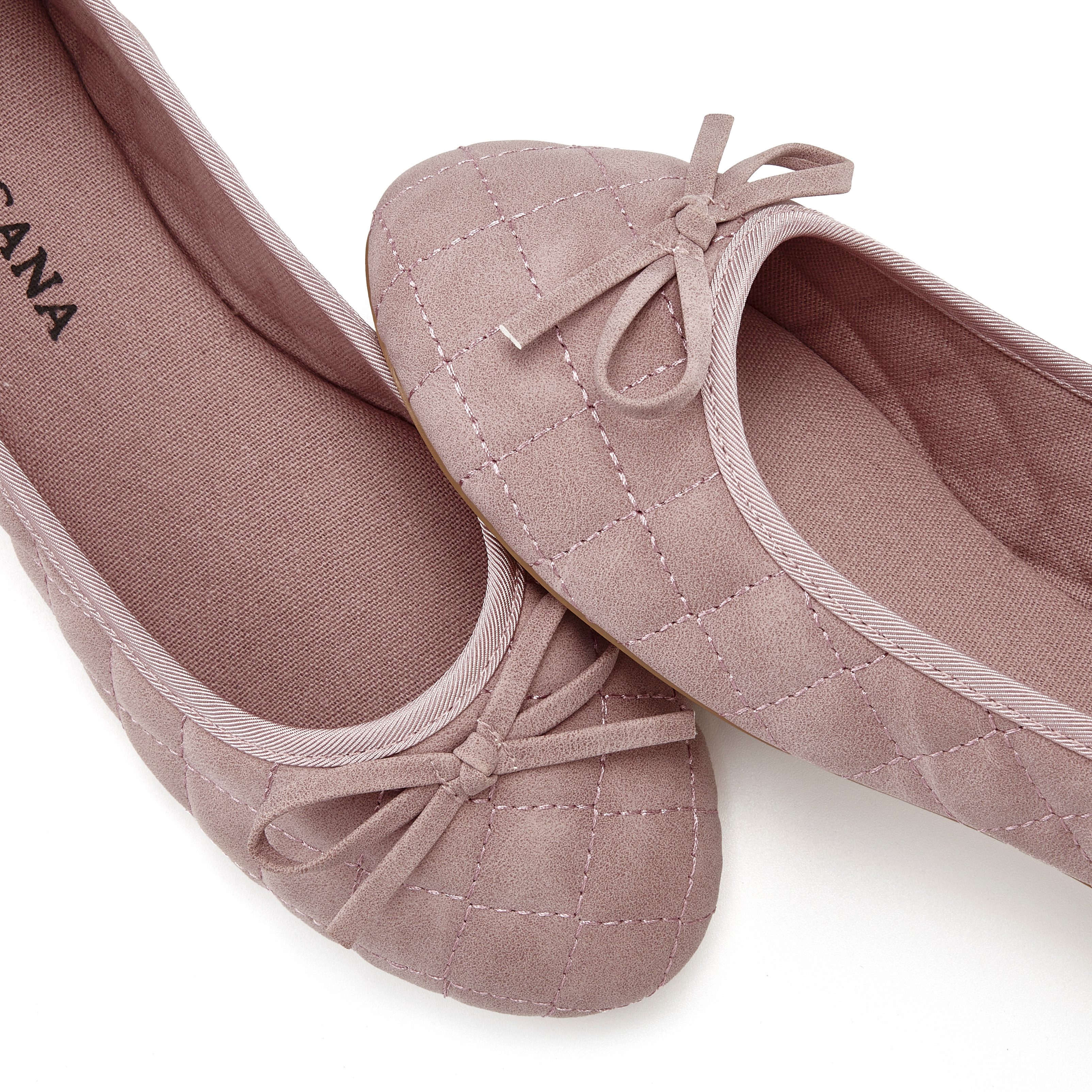 Lascana Ballerina's met strikapplicatie vegan