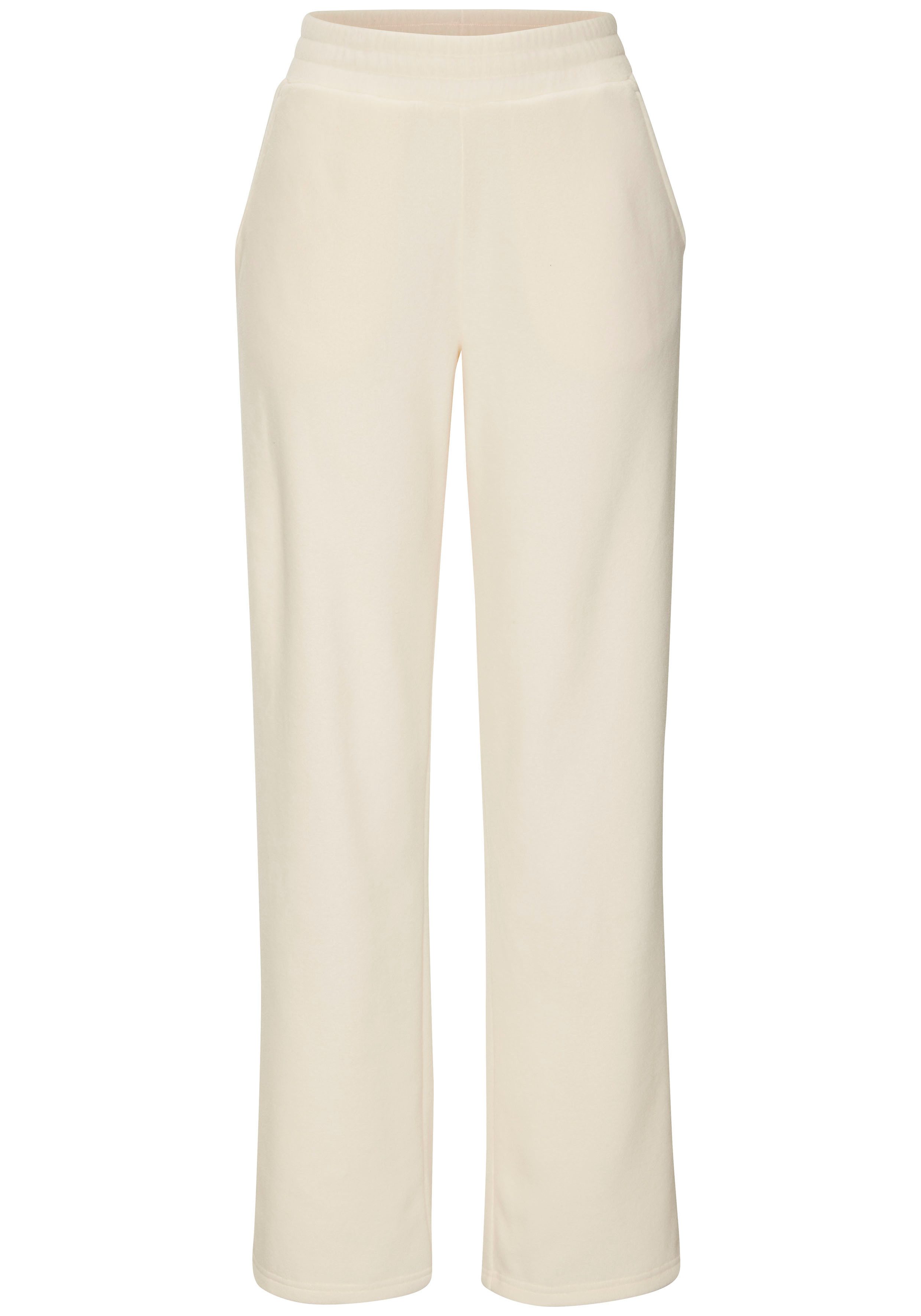 Vivance Fleece-broek met steekzakken opzij