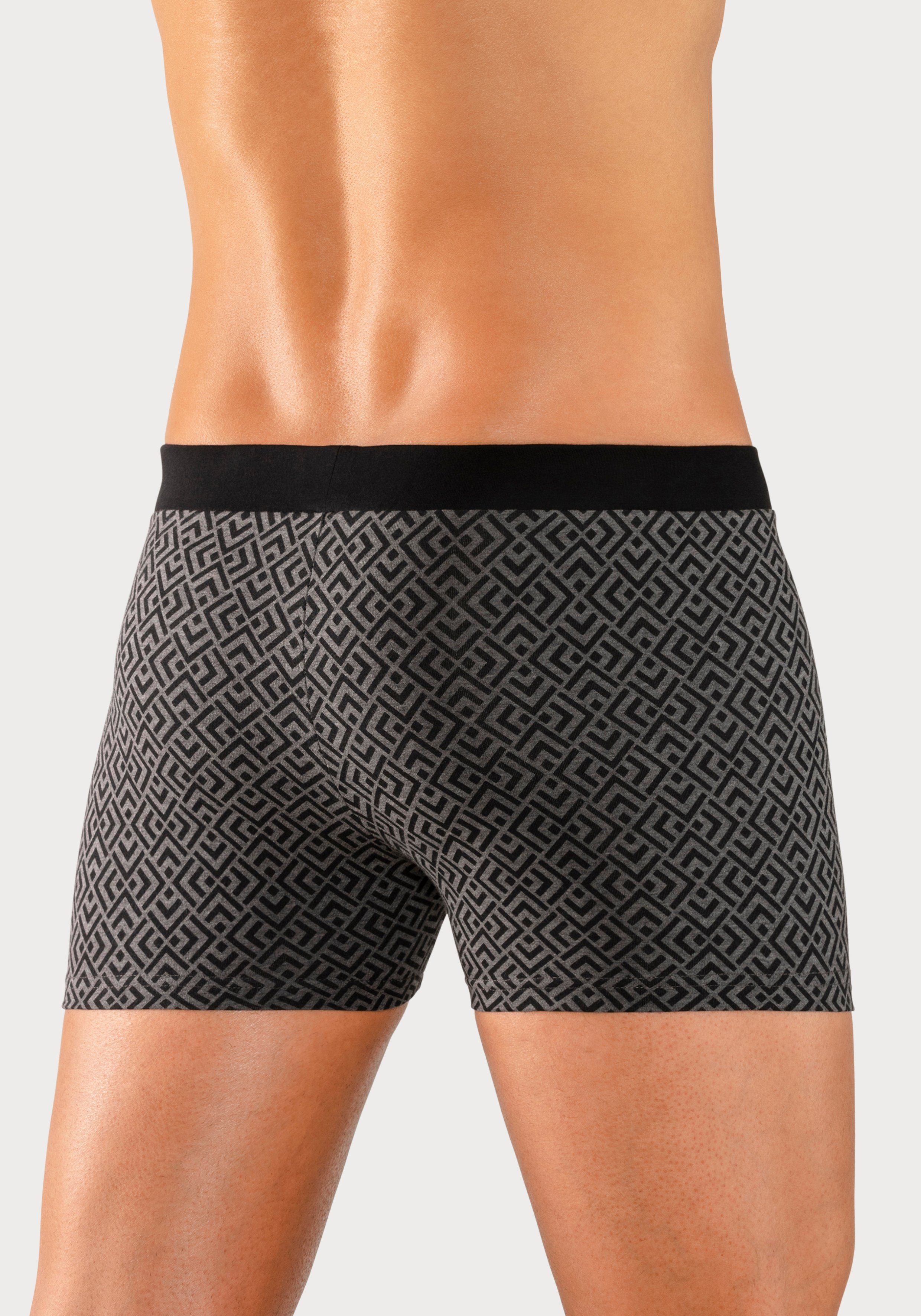 Bruno Banani Boxershort 1x met een modieuze print (set, 3 stuks)