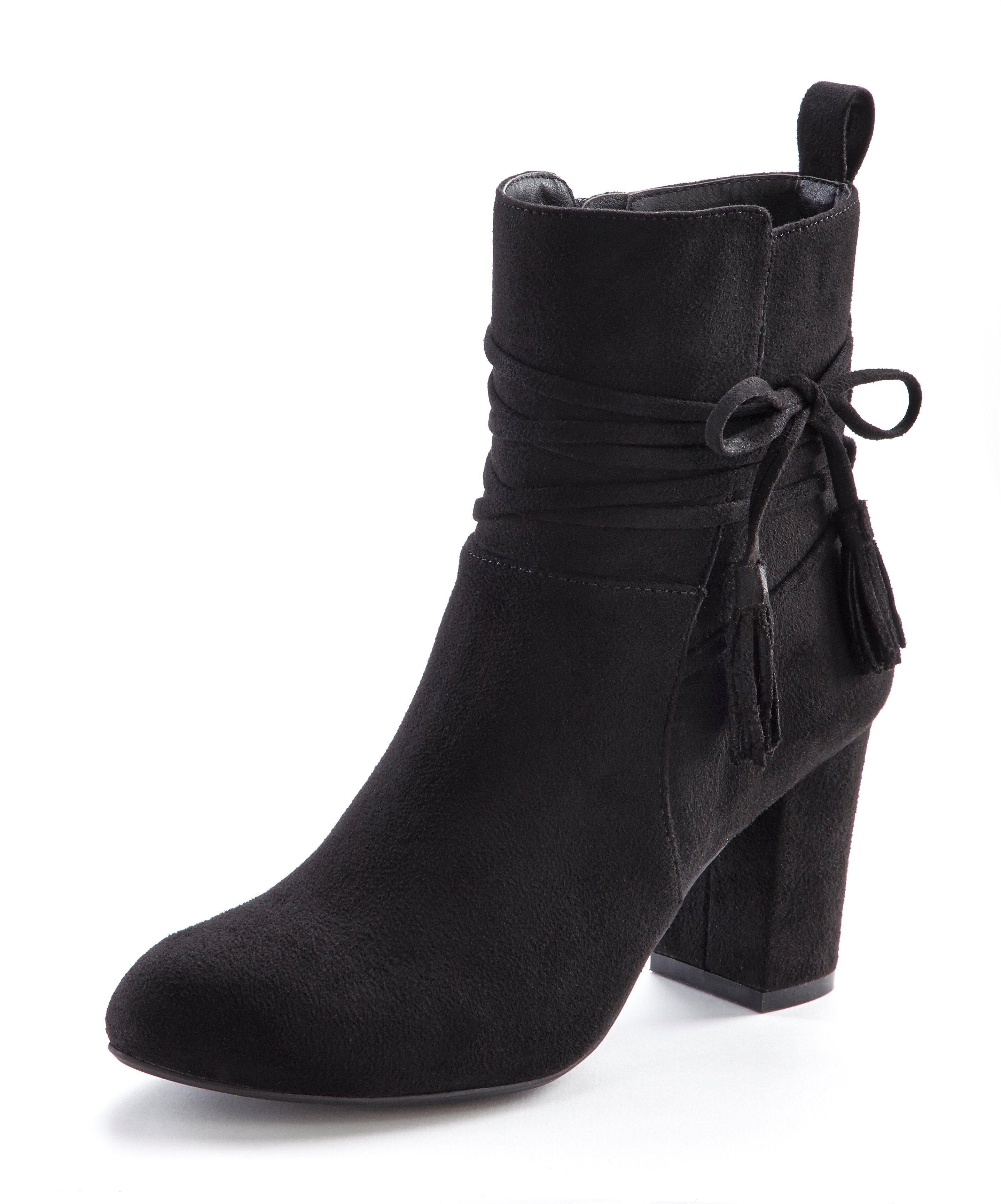 Lascana Laarsjes met blokhak, high-heel enkellaars, enkellaarsjes, laarzen