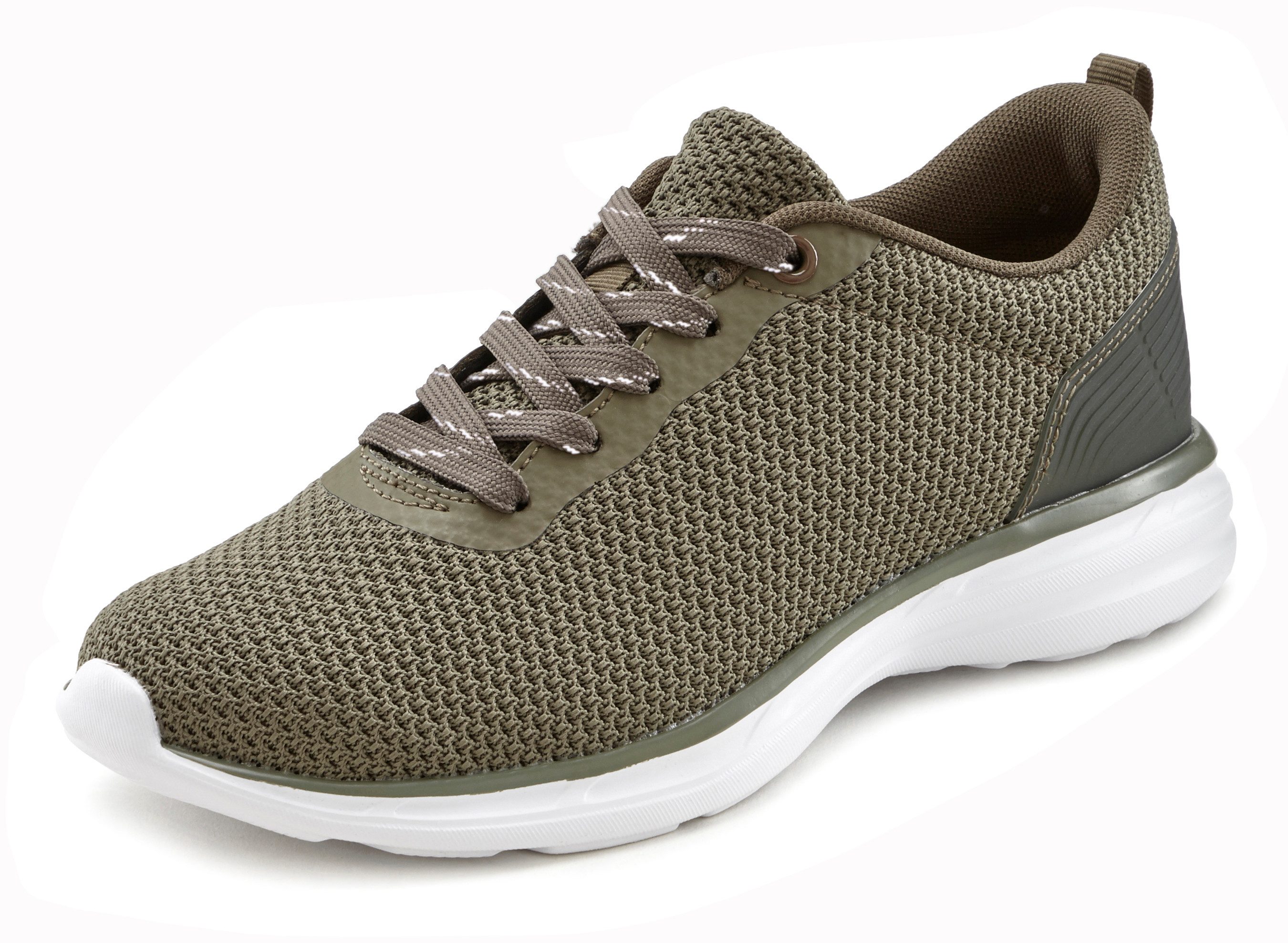 Lascana Sneakers Veterschoen, lage schoen, vrijetijdsschoen ultralicht VEGAN