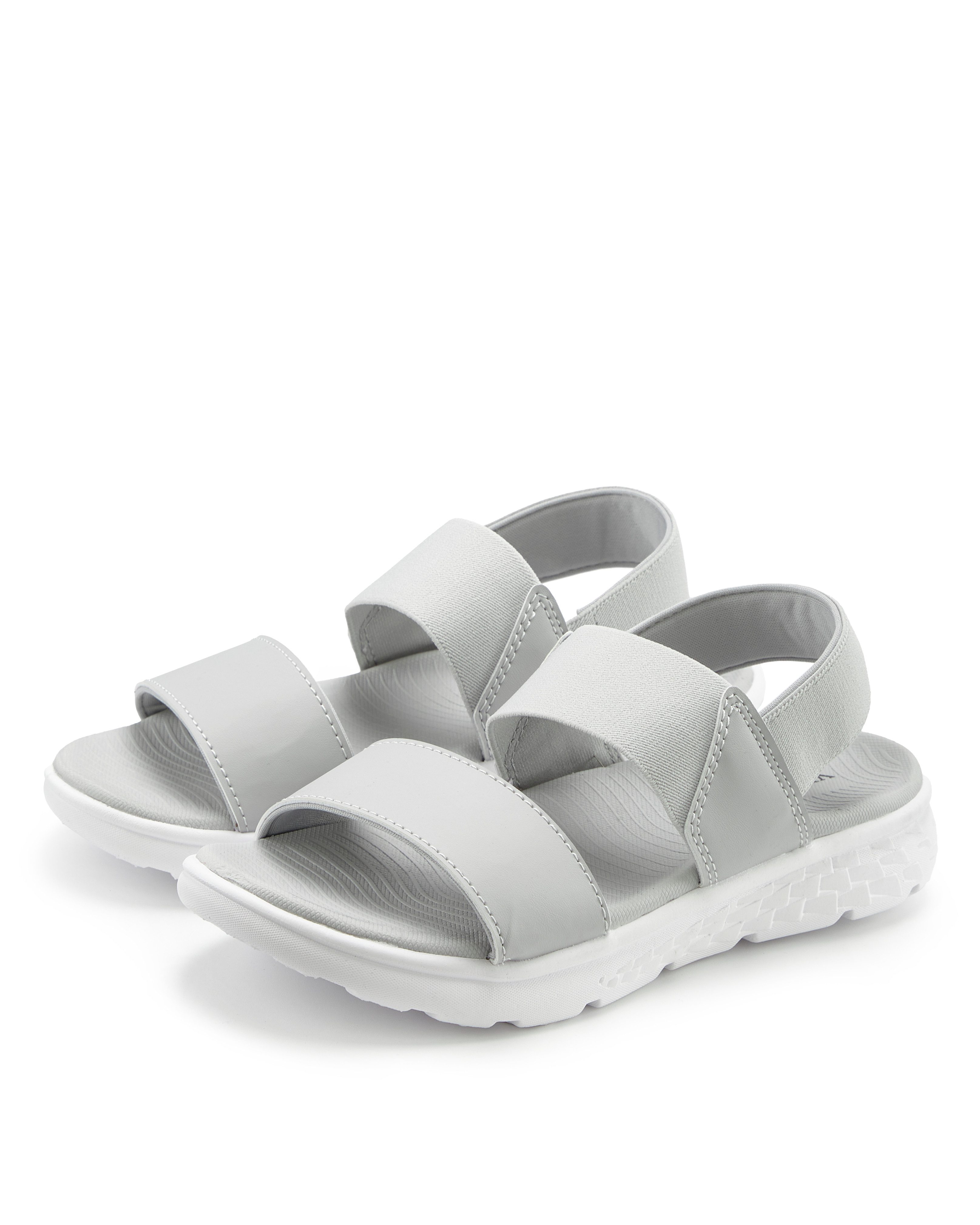 Vivance Sandalen Zomerschoen Sandalette, zomerschoen met lichte zool & elastische banden VEGAN