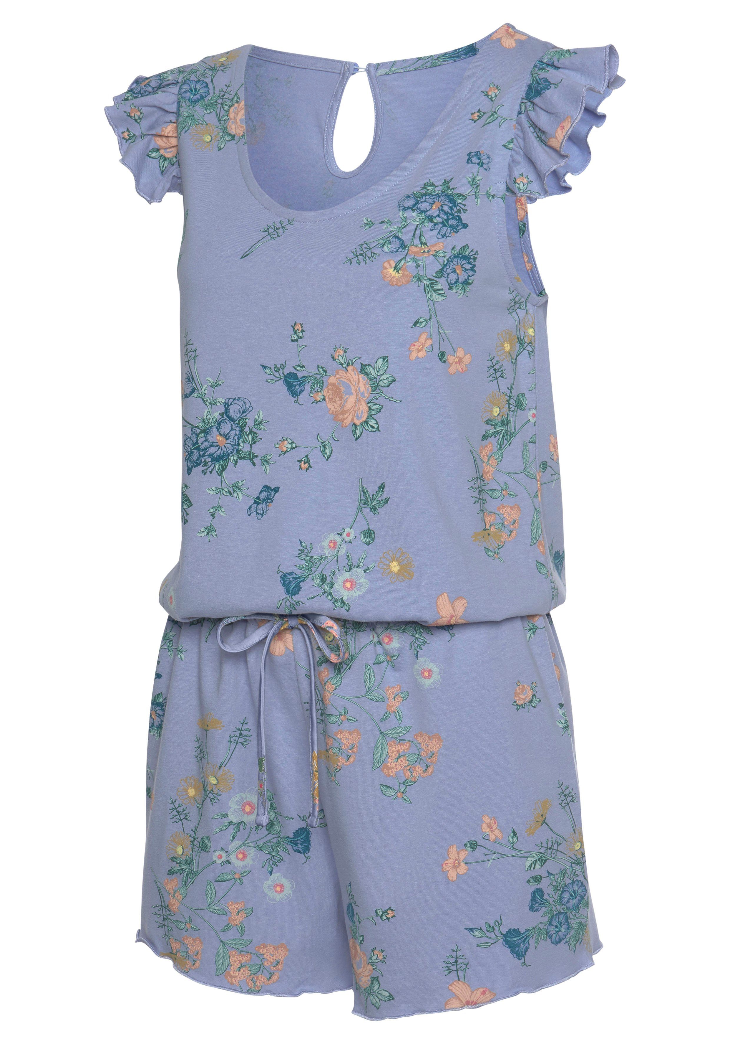 Vivance Dreams Playsuit met ruches op de schouder