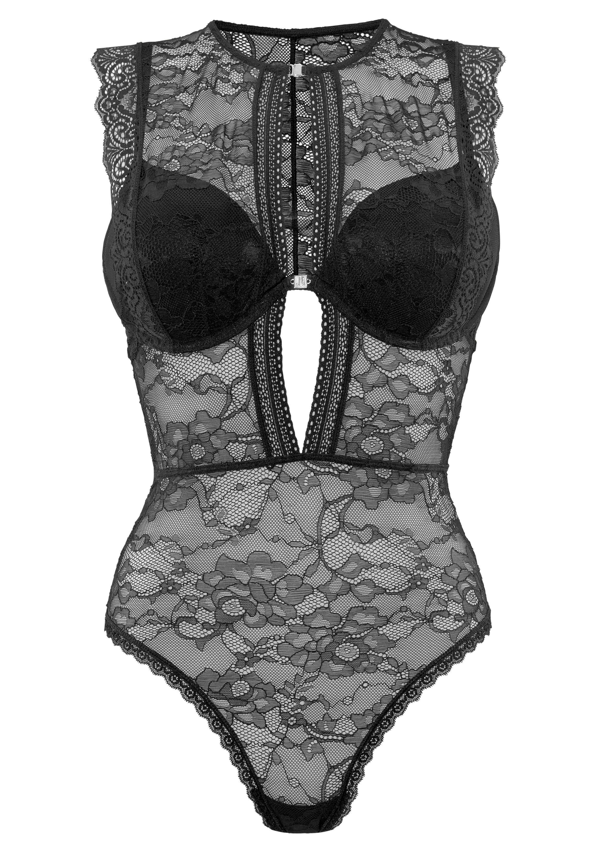 Jette Joop Body all-over transparant kant, sexy lingerie, sexy ondergoed