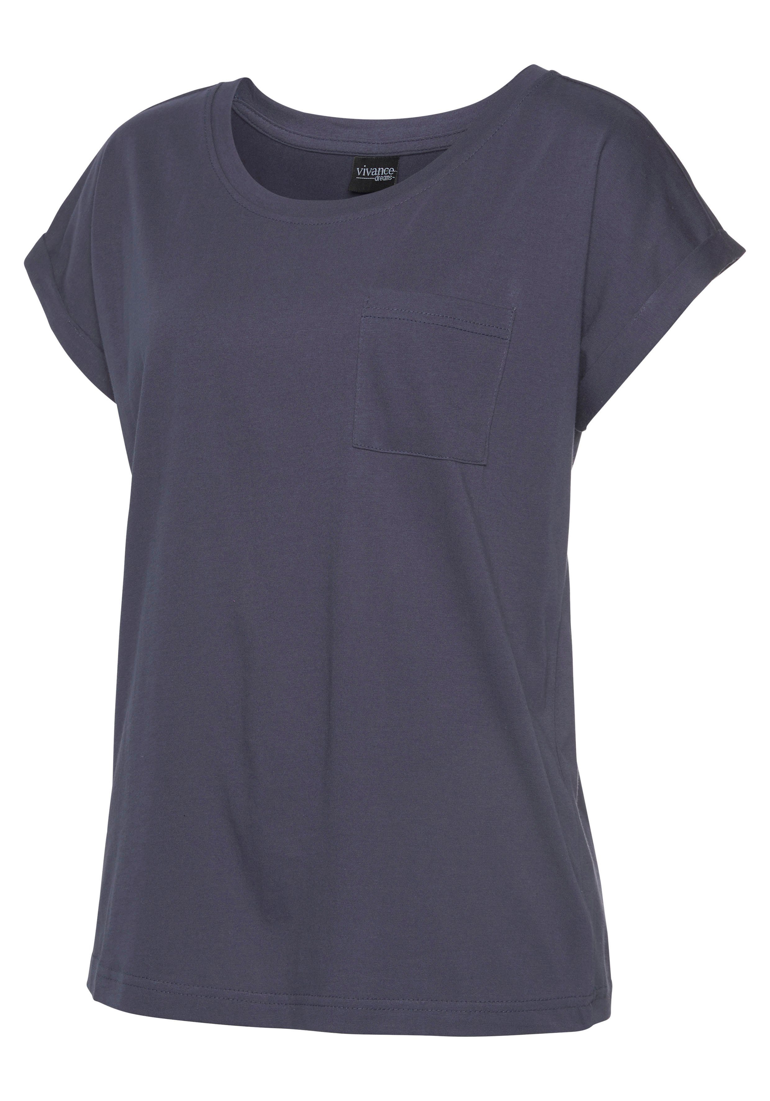 Vivance Dreams Capripyjama met gedessineerde pyjamabroek (2-delig, 1 stuk)