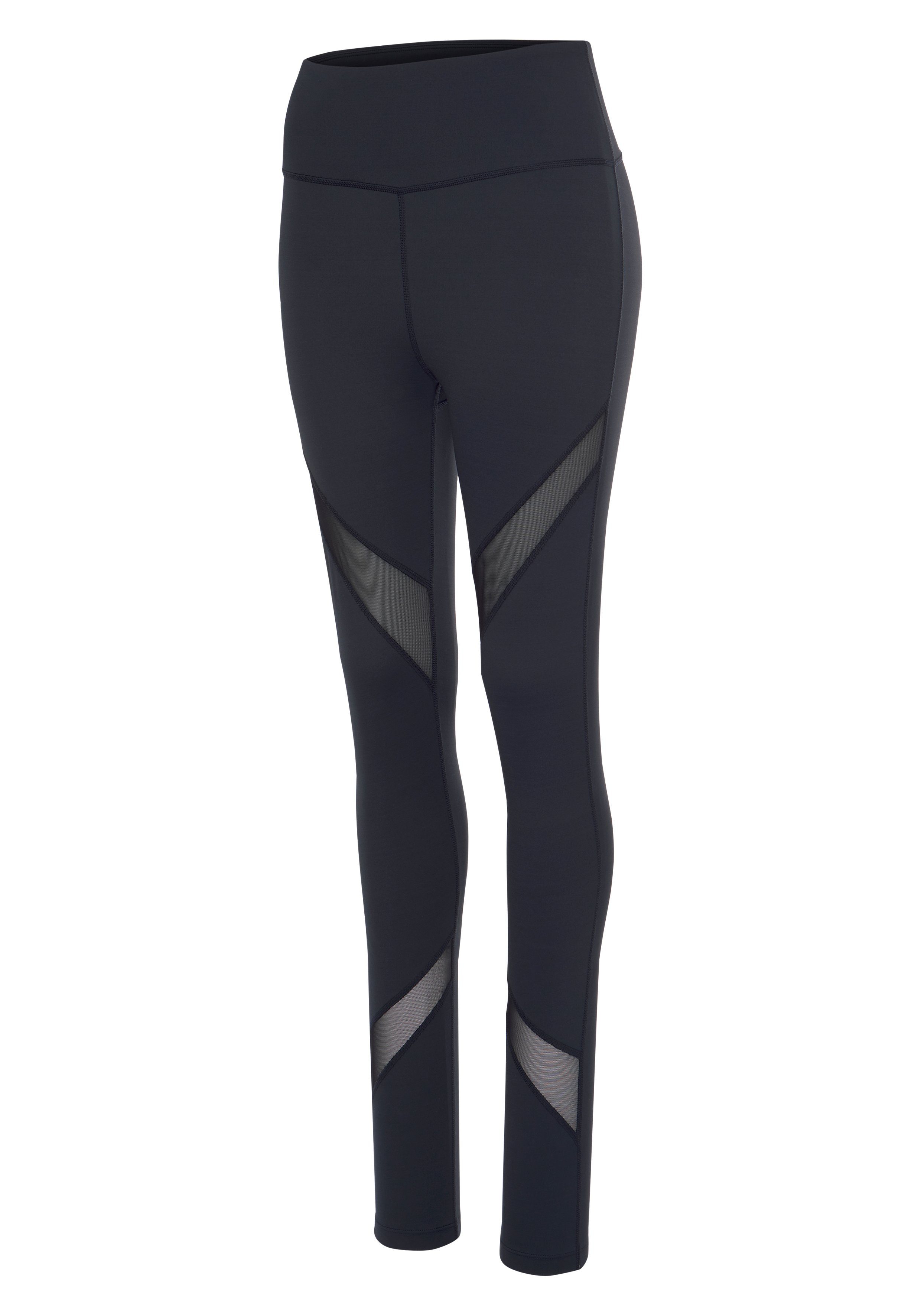 active by Lascana Functionele legging met kleine rimpeling, loungewear