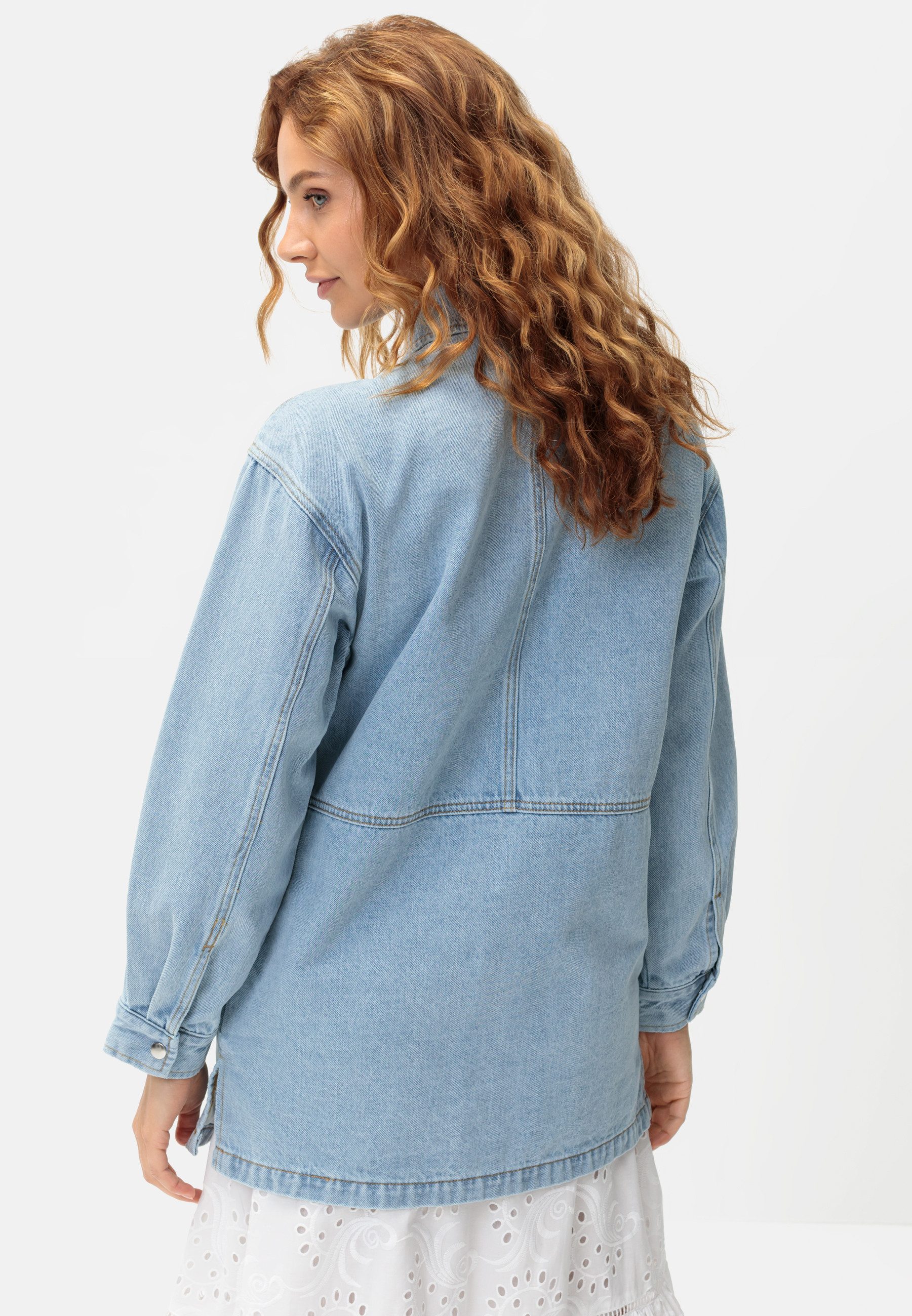 Lascana Jeansjack met splitjes opzij
