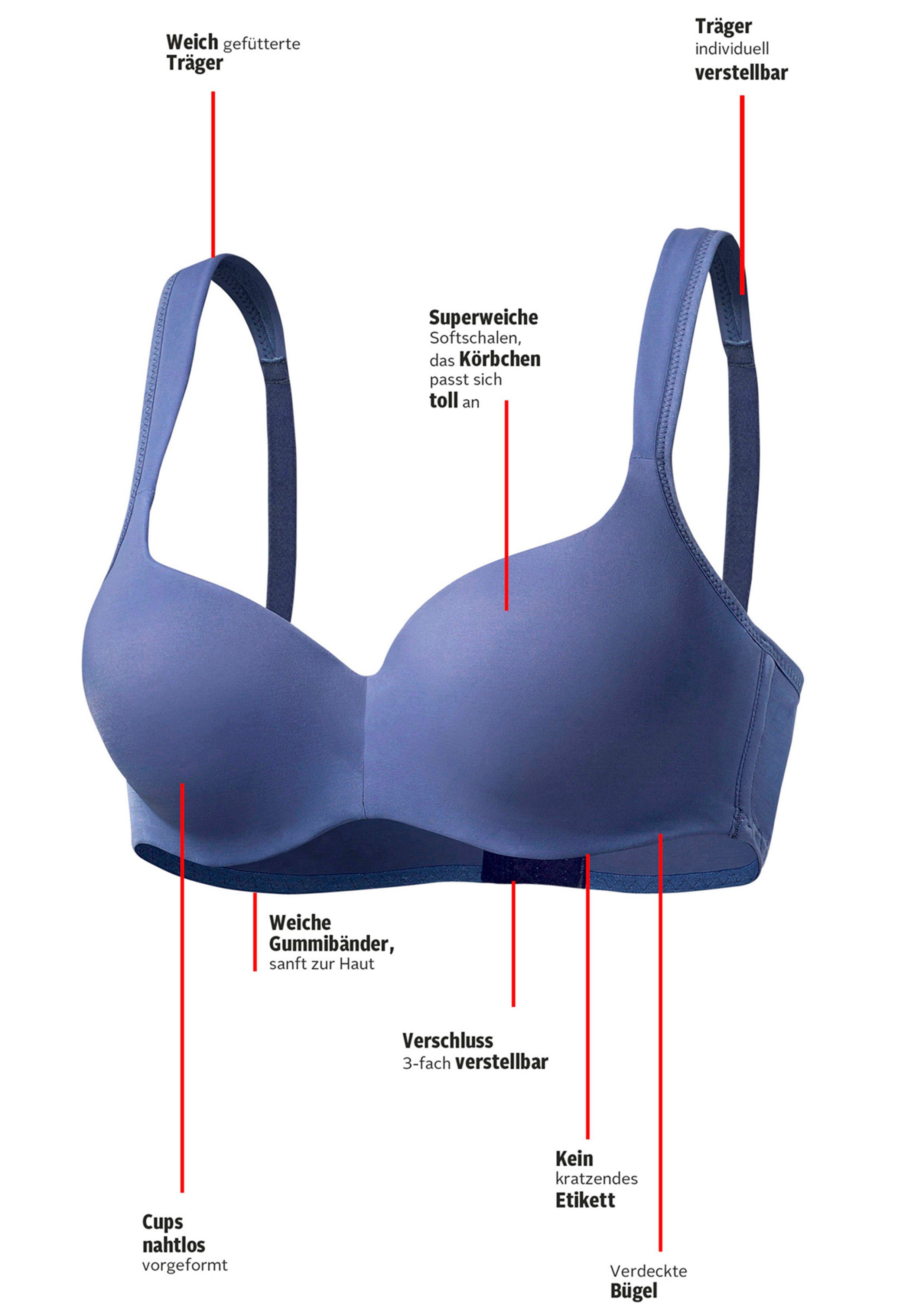 Nuance Bh met steuncups Optimizer met beugel