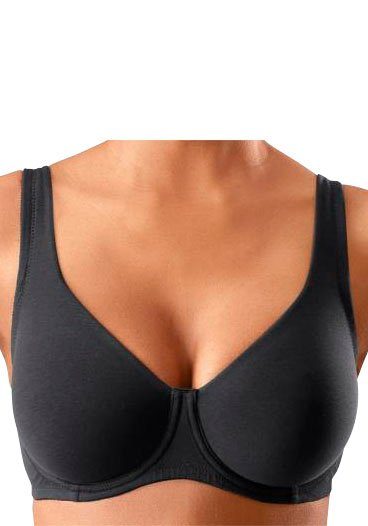 Petite fleur Minimizer-bh met beugel van katoen (Set van 2)