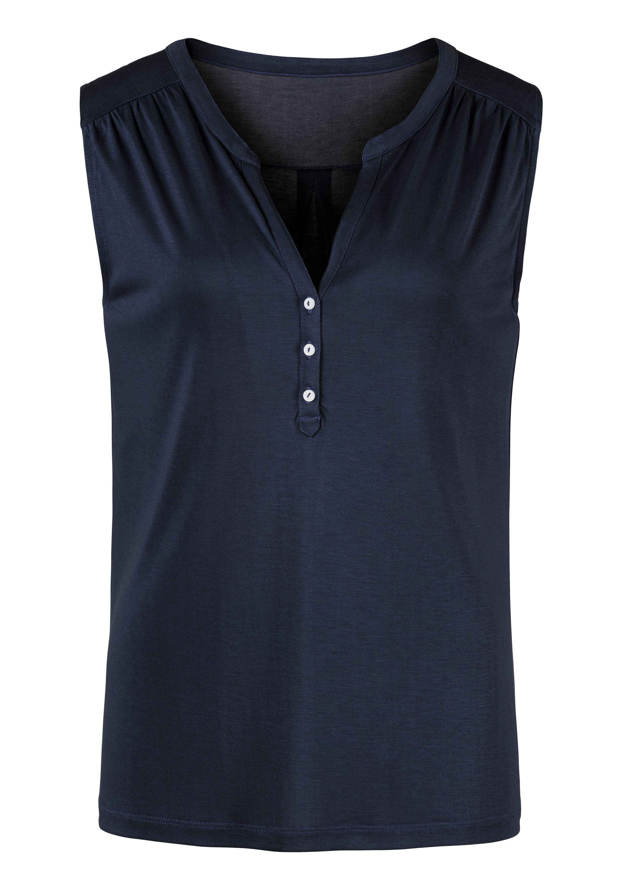 Lascana Shirttop in modieuze blouse-look (2-delig, Set van 2)