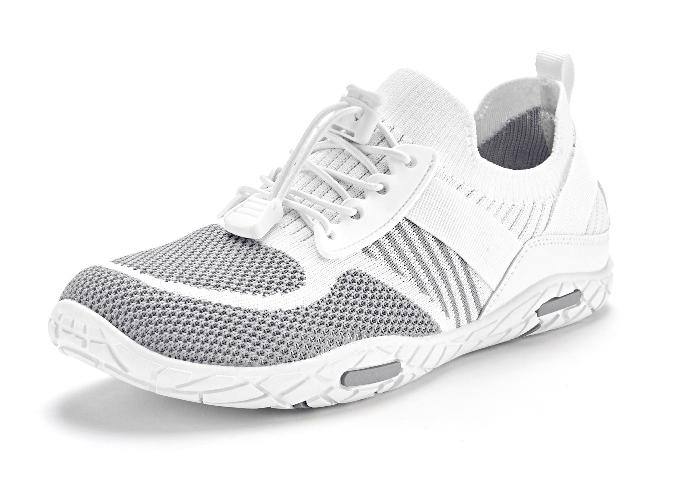 Lascana Sneakers Vrijetijdsschoen, lage schoen superlicht, platte flexibele zool VEGAN