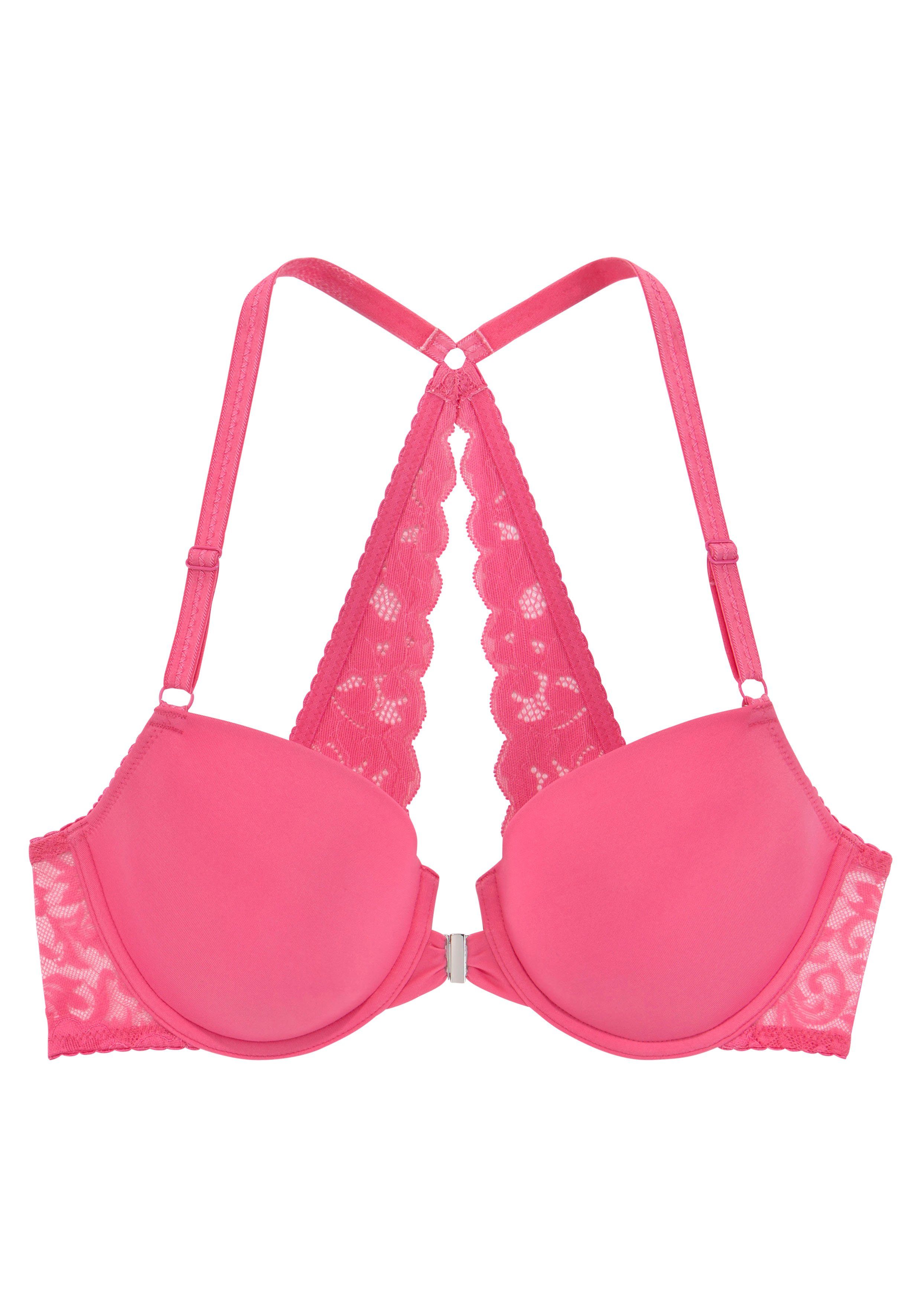 Lascana Bh met steuncups Premium Dessous met prachtige kanten achterkant en voorsluiting, ondergoed