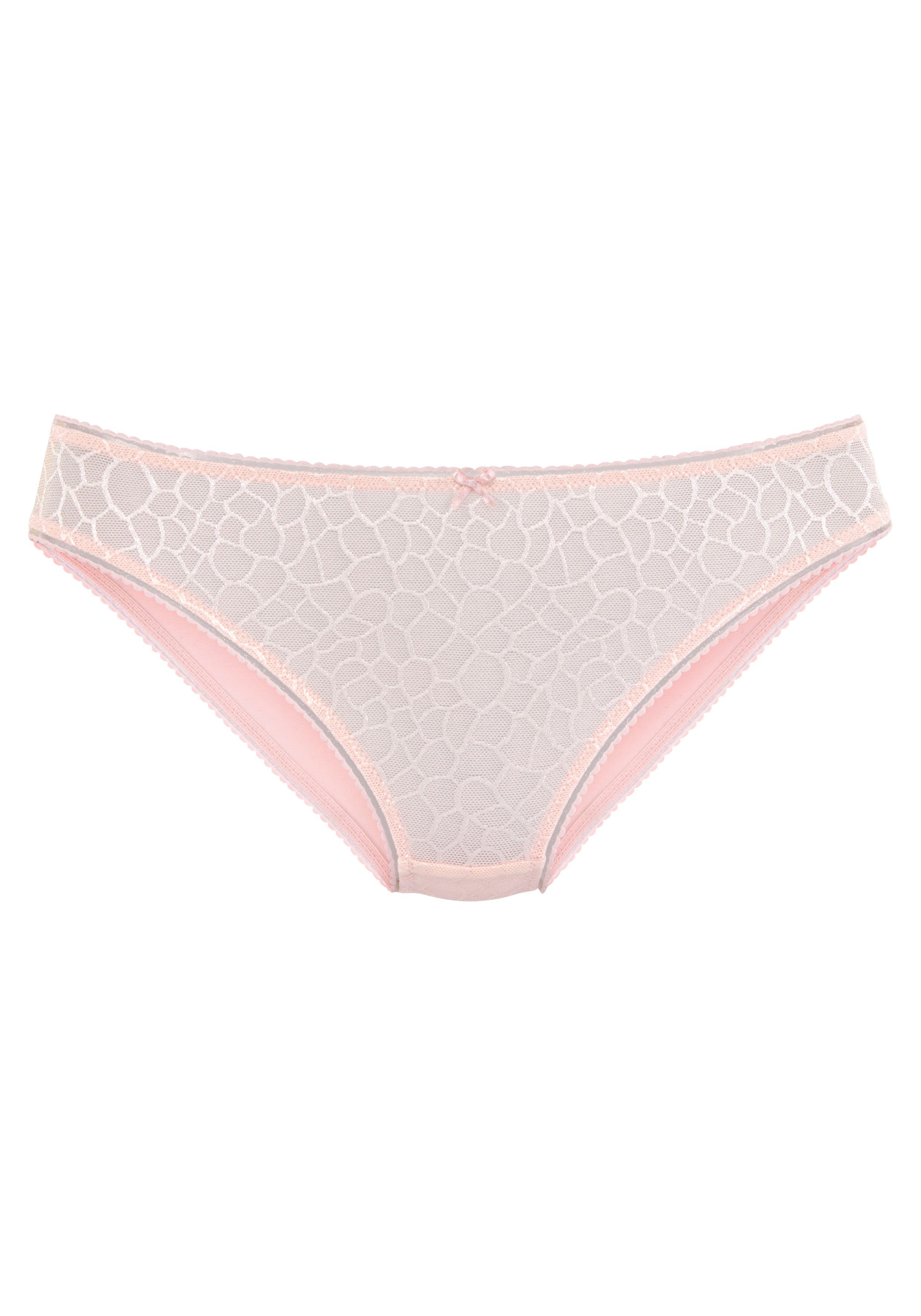 Lascana Slip Chiara met grafisch netmotief