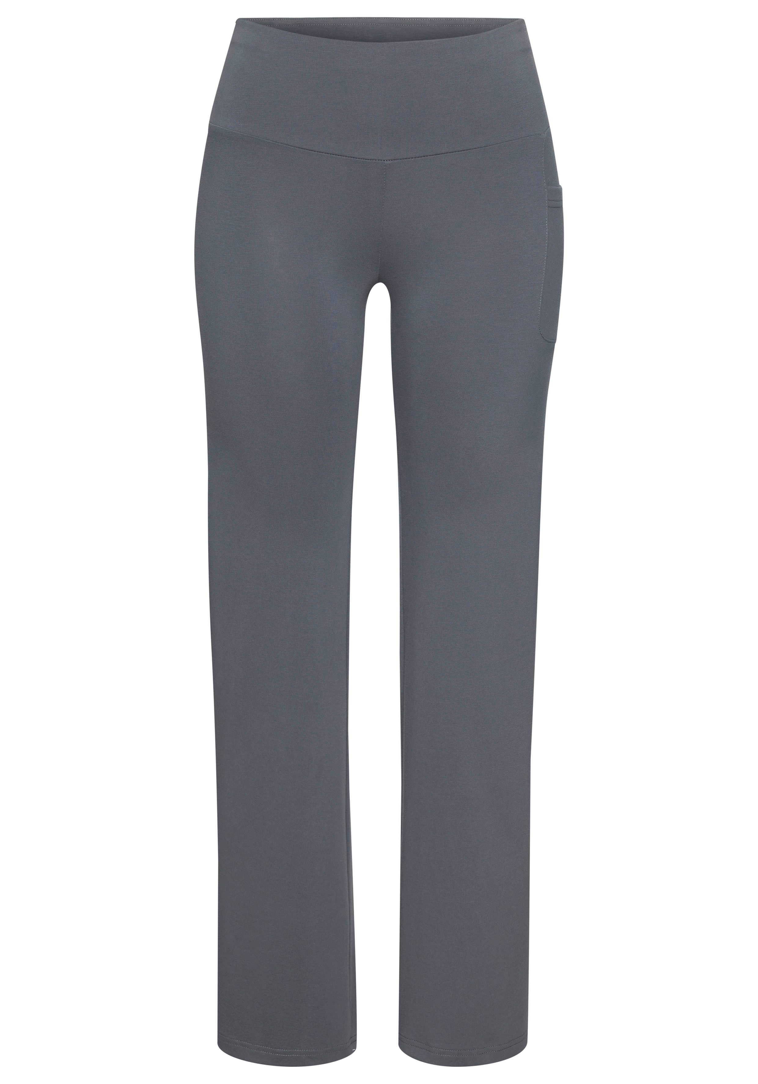 active by Lascana Jazzpants met telefoontas, loungewear