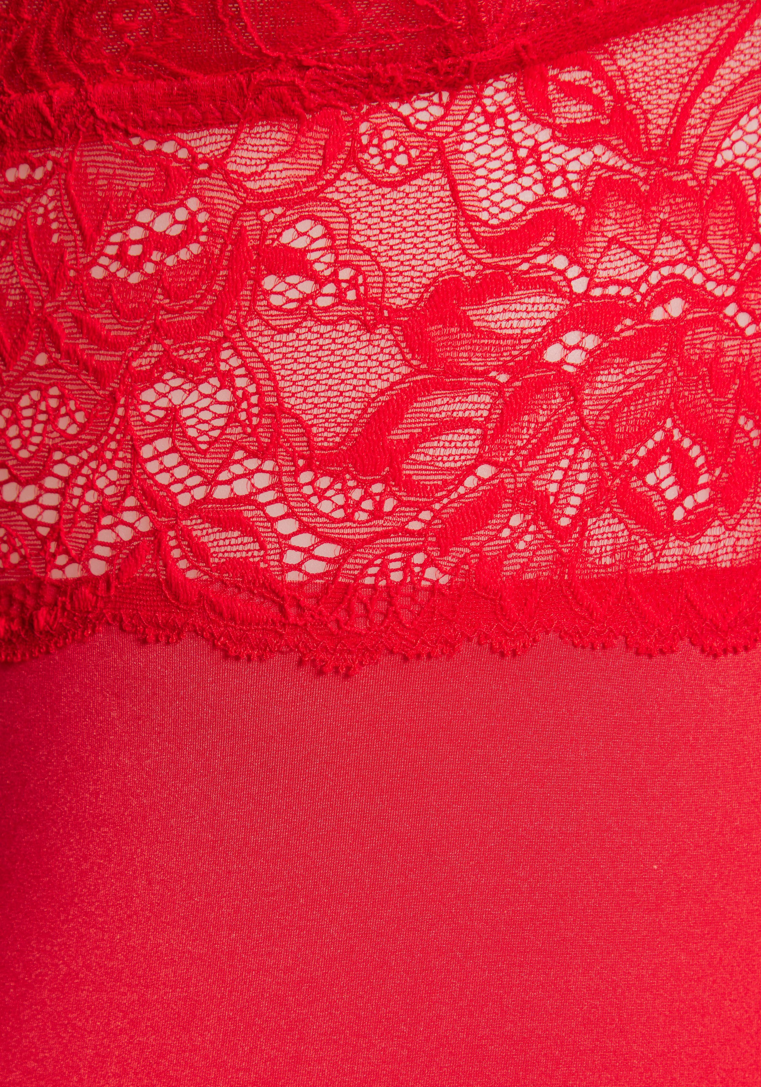 Jette Joop Stringbody zonder beugel van fijn jacquardkant, sexy lingerie, spannend ondergoed