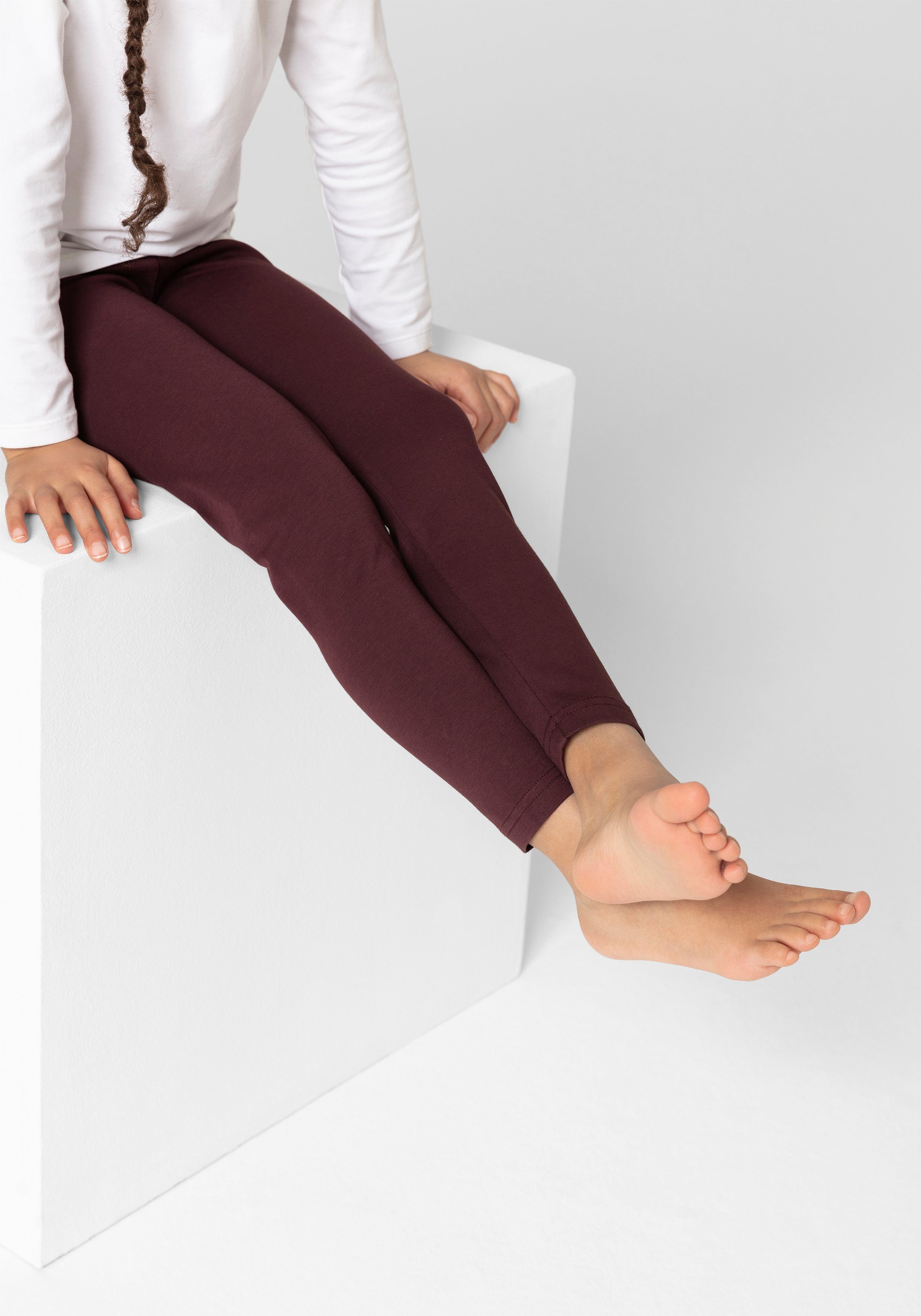 H.I.S Legging Basic in een set van 2 (set, 2-delig)