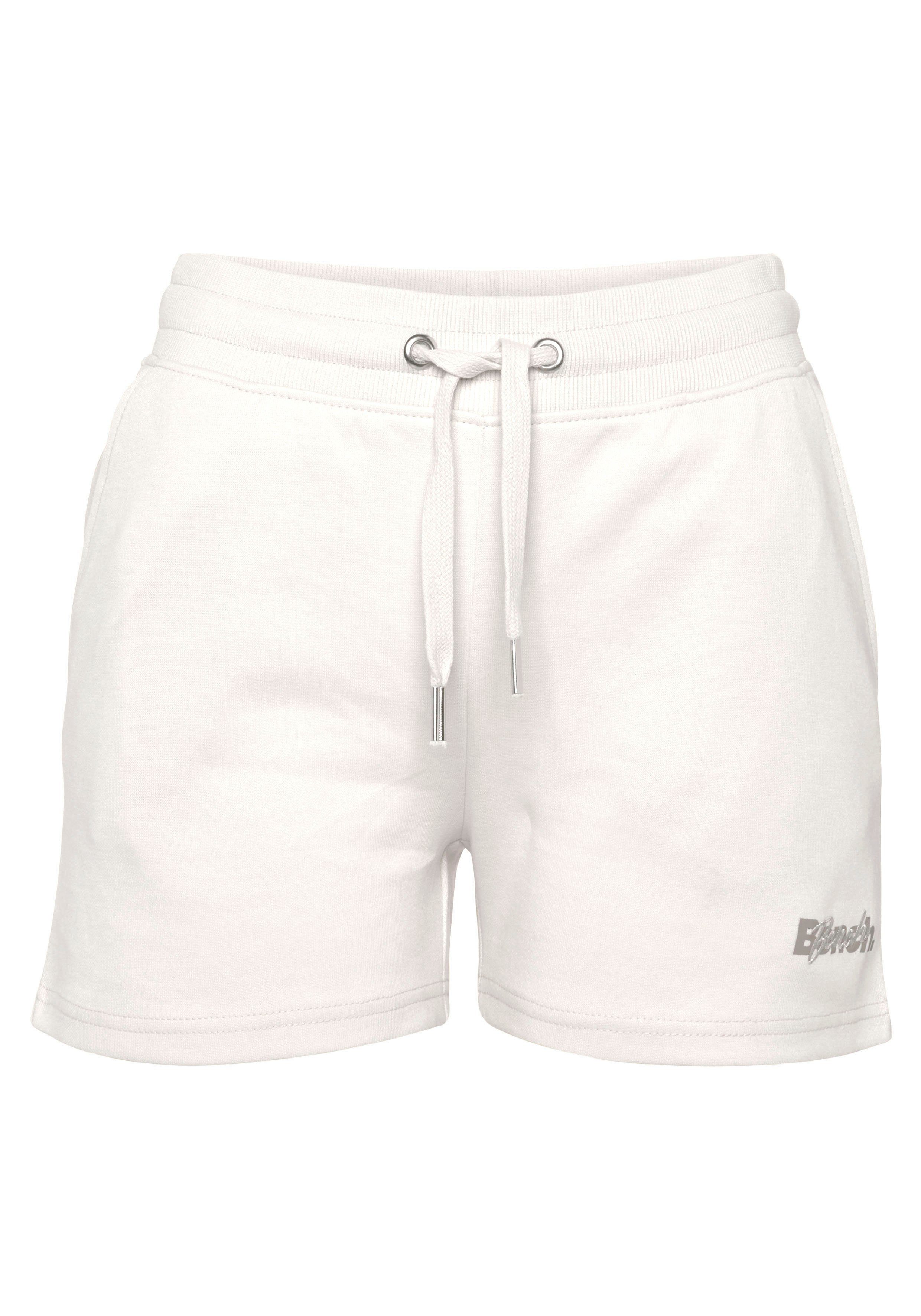 Bench. Loungewear Short met logoprint en borduursel
