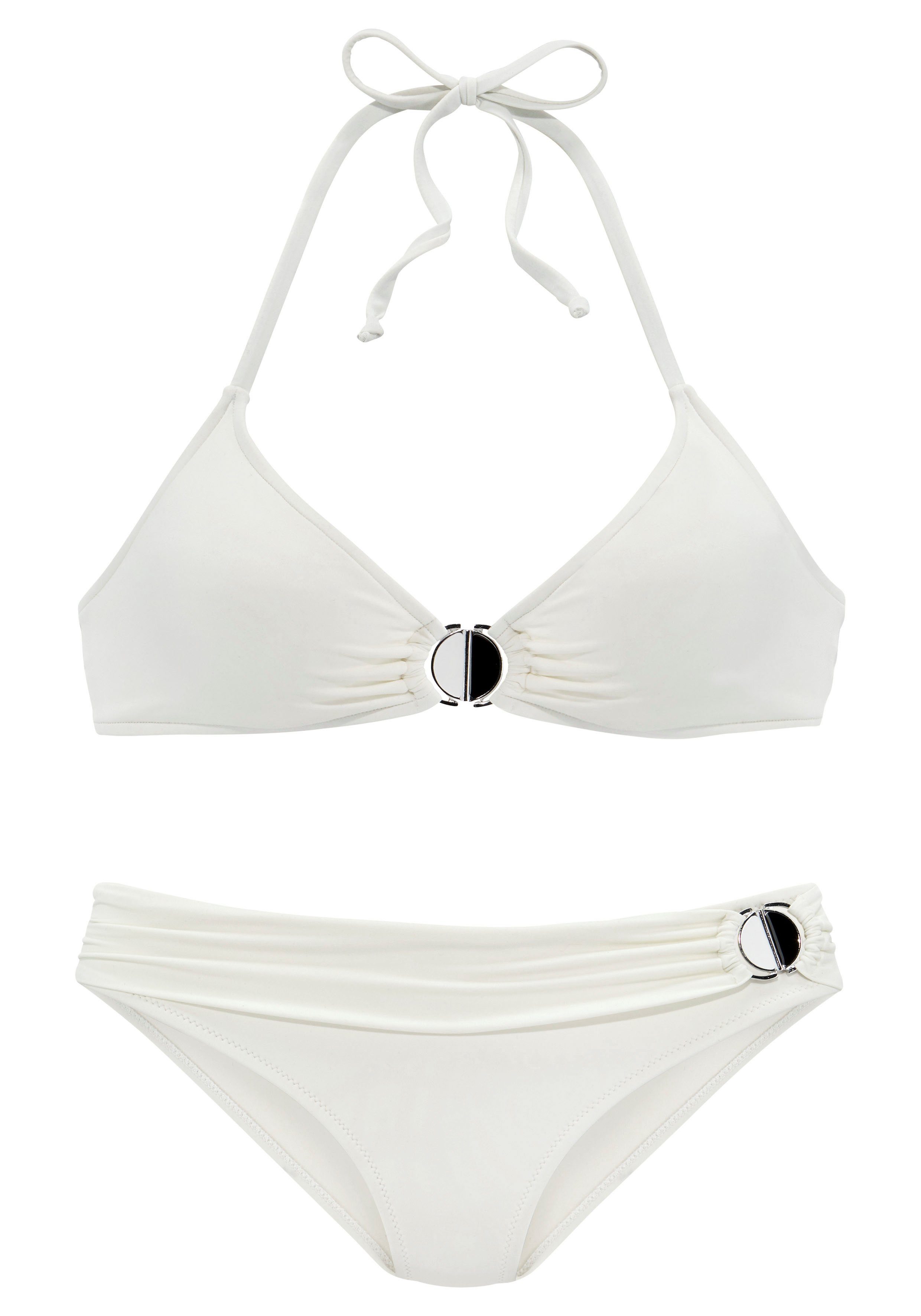 Jette Joop Triangelbikini met sieraccessoires