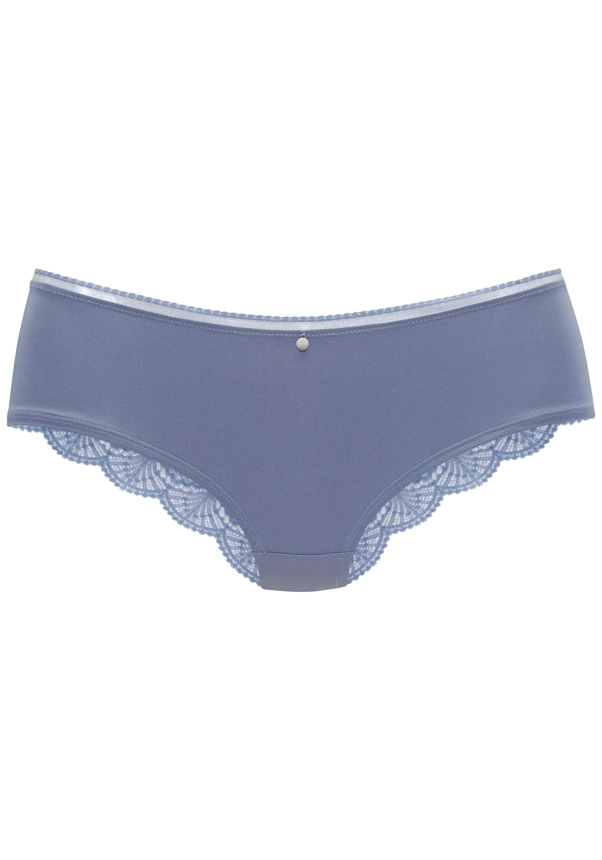 s.Oliver RED LABEL Beachwear Hipster Pauline van fijne kant en zacht microtouch-materiaal
