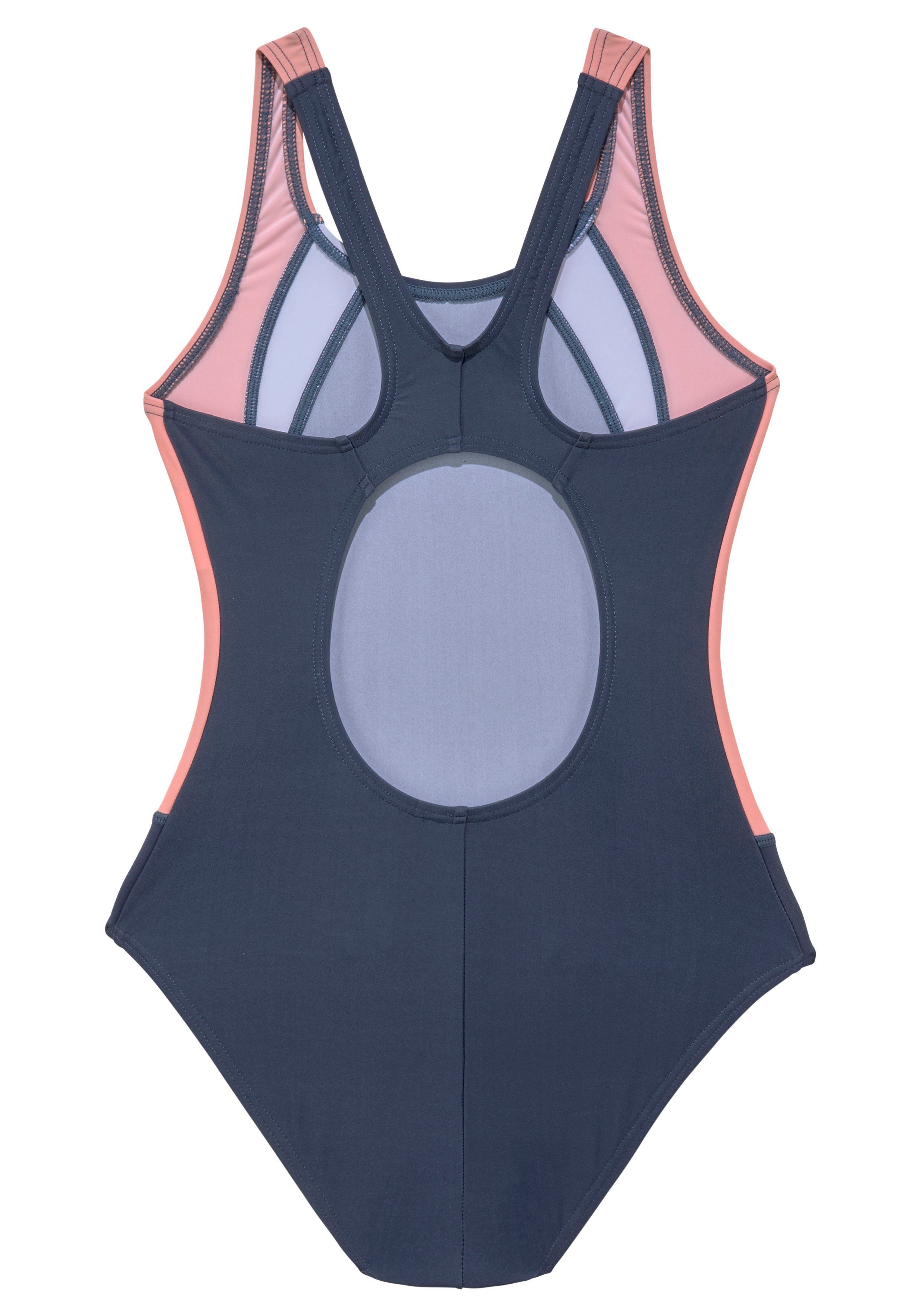 KangaROOS Badpak in sportieve kleurenmix badpakken maat 134/140 blauw