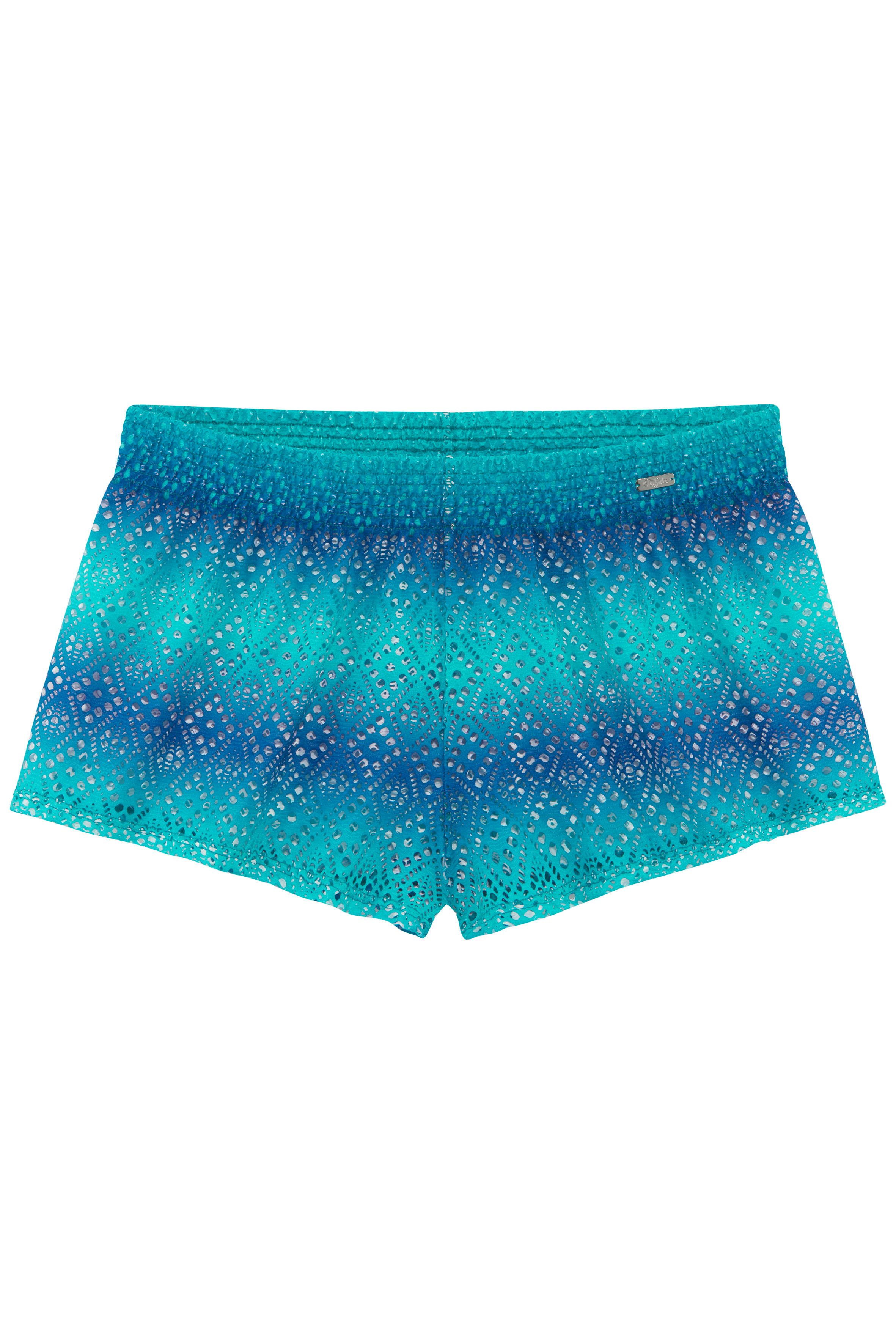 Buffalo Zwemshort met verloop bikini broekjes maat 34 blauw