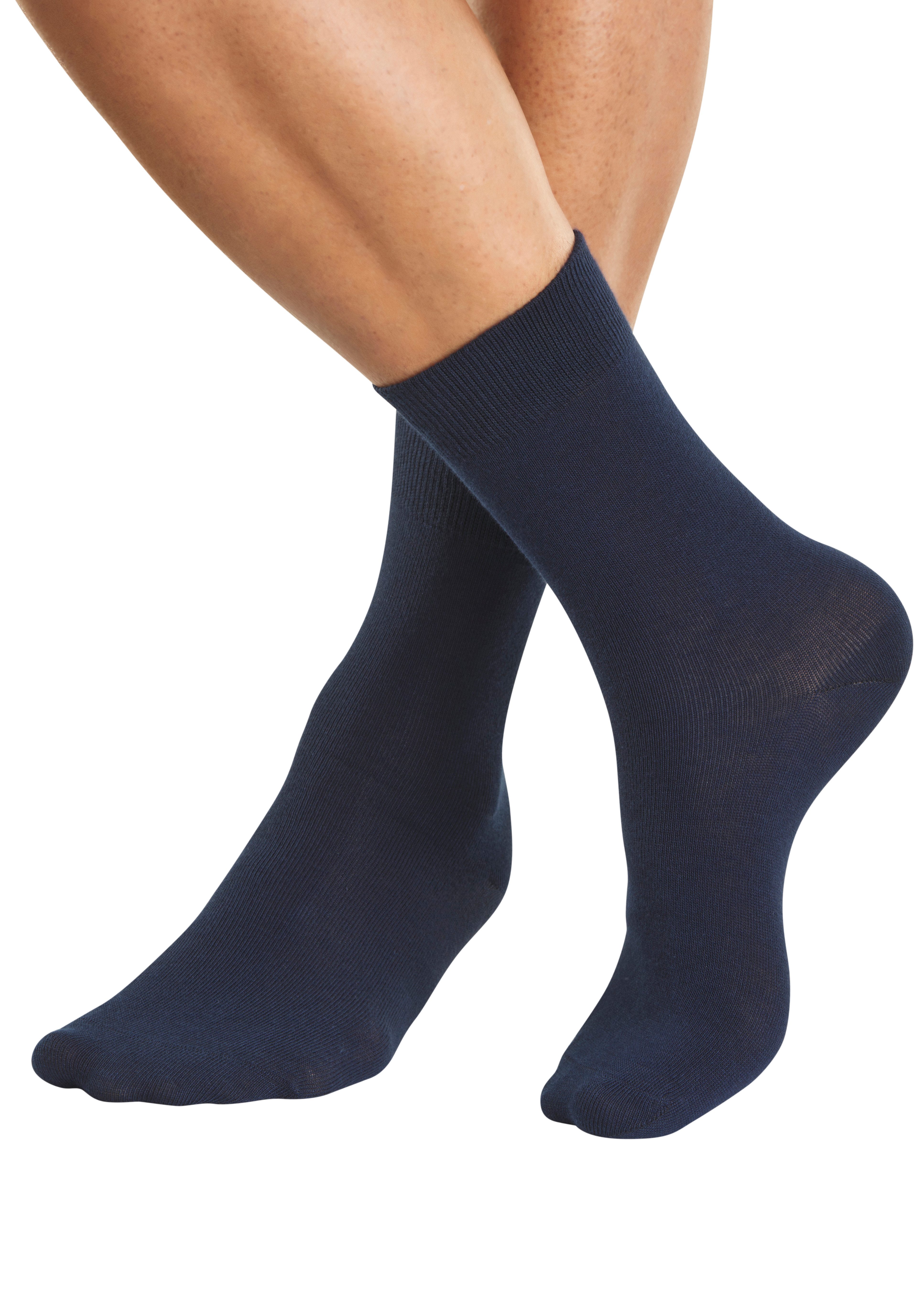 H.I.S Basic sokken twee lengtes in combipack (set, 20 paar)