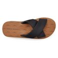 venice beach slippers van bijzonder licht materiaal, veganistisch zwart