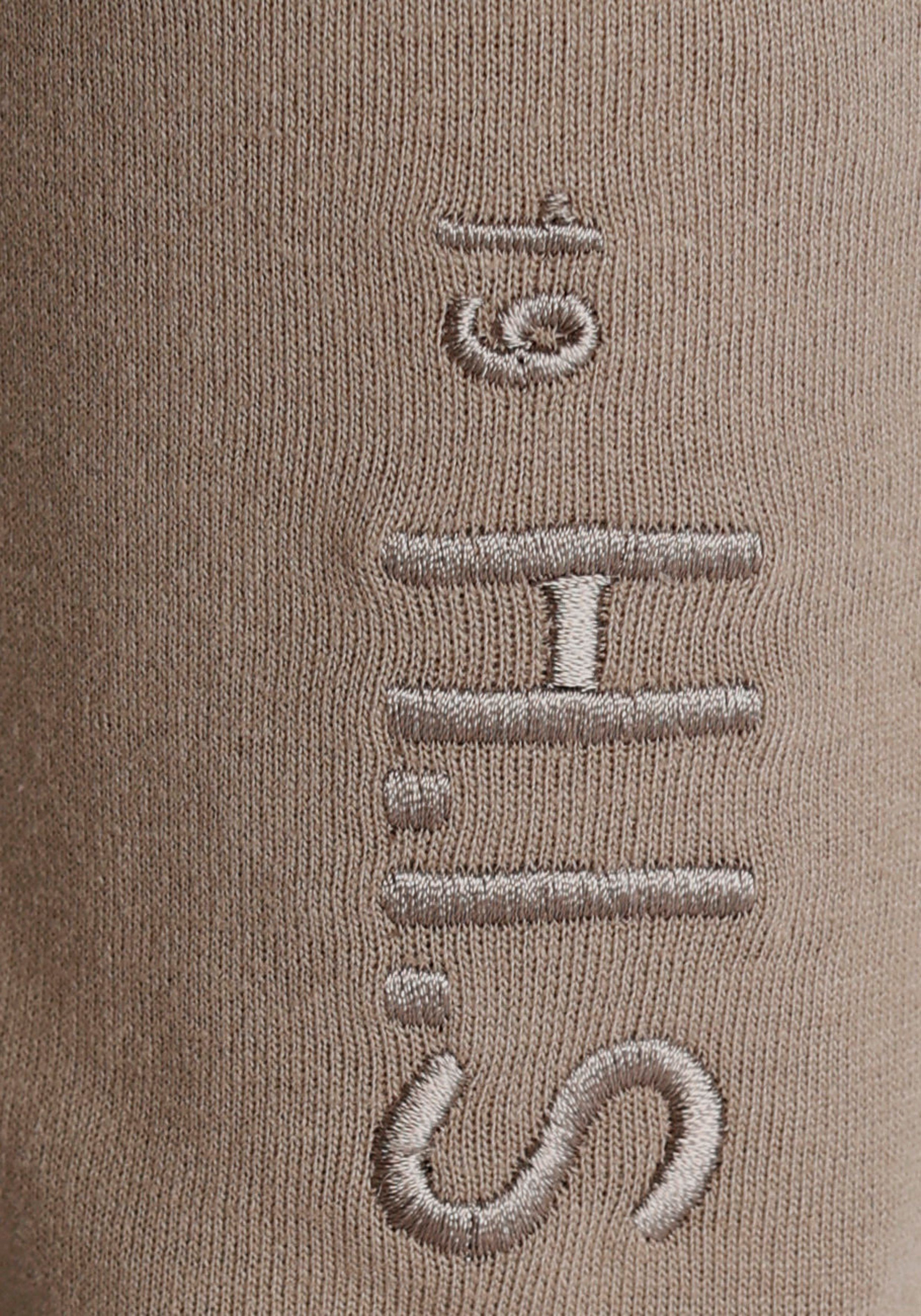 H.I.S Sweatbroek met zijpiping en zakken, loungepak
