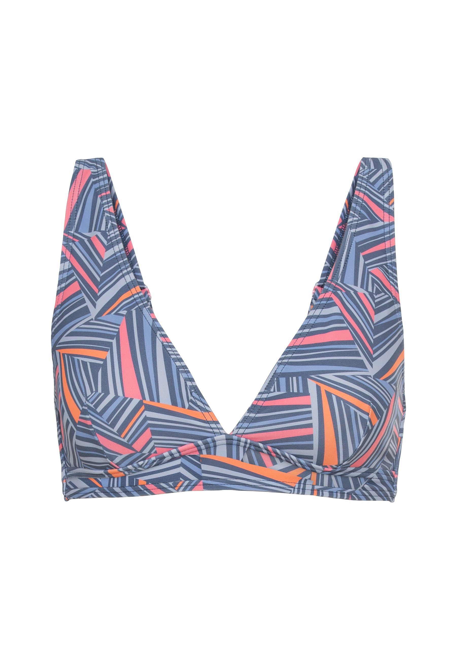 LSCN by LASCANA Triangel-bikinitop Lisa met grafisch patroon