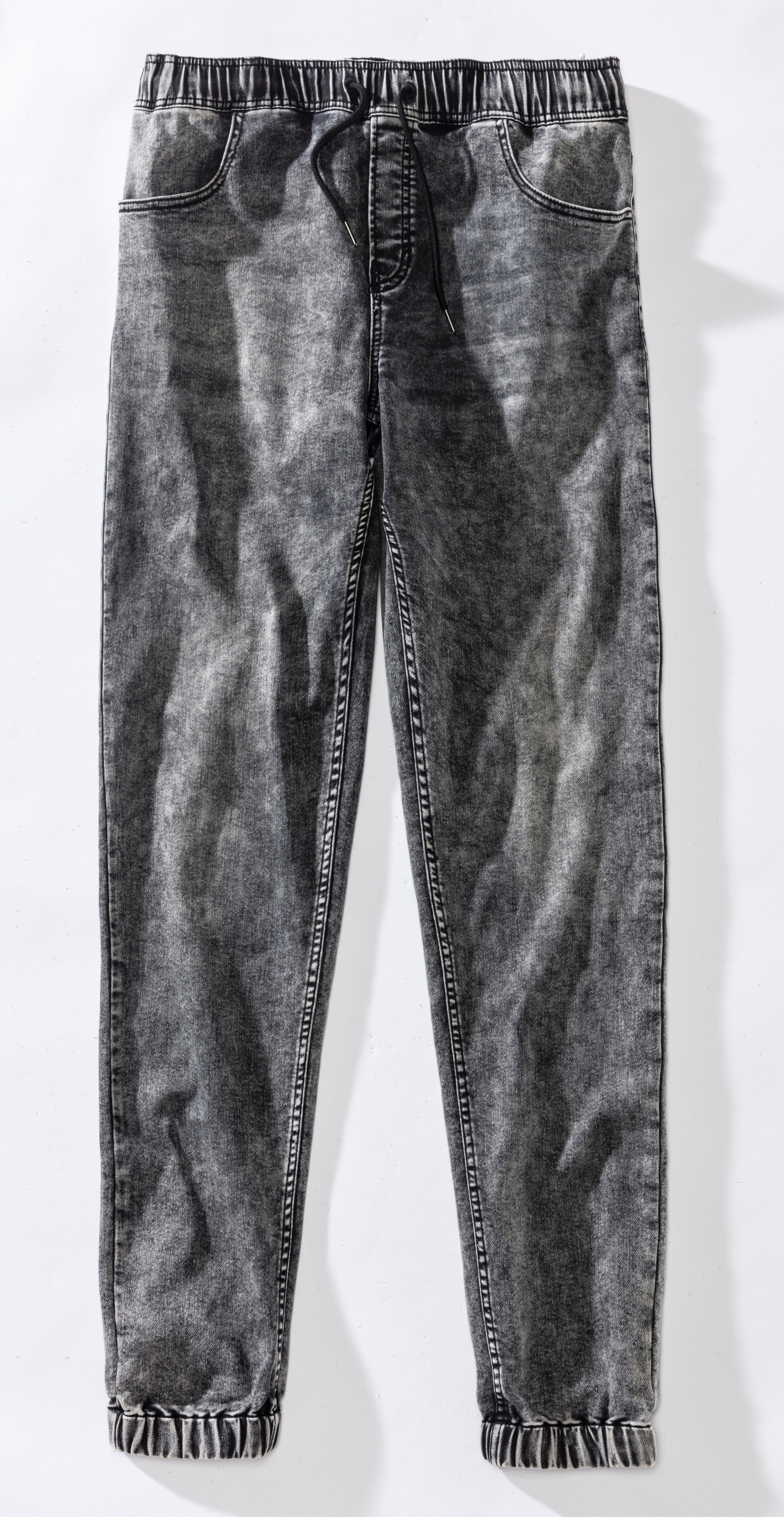 Buffalo Comfortjeans elastische joggingsbroek, moonwashed