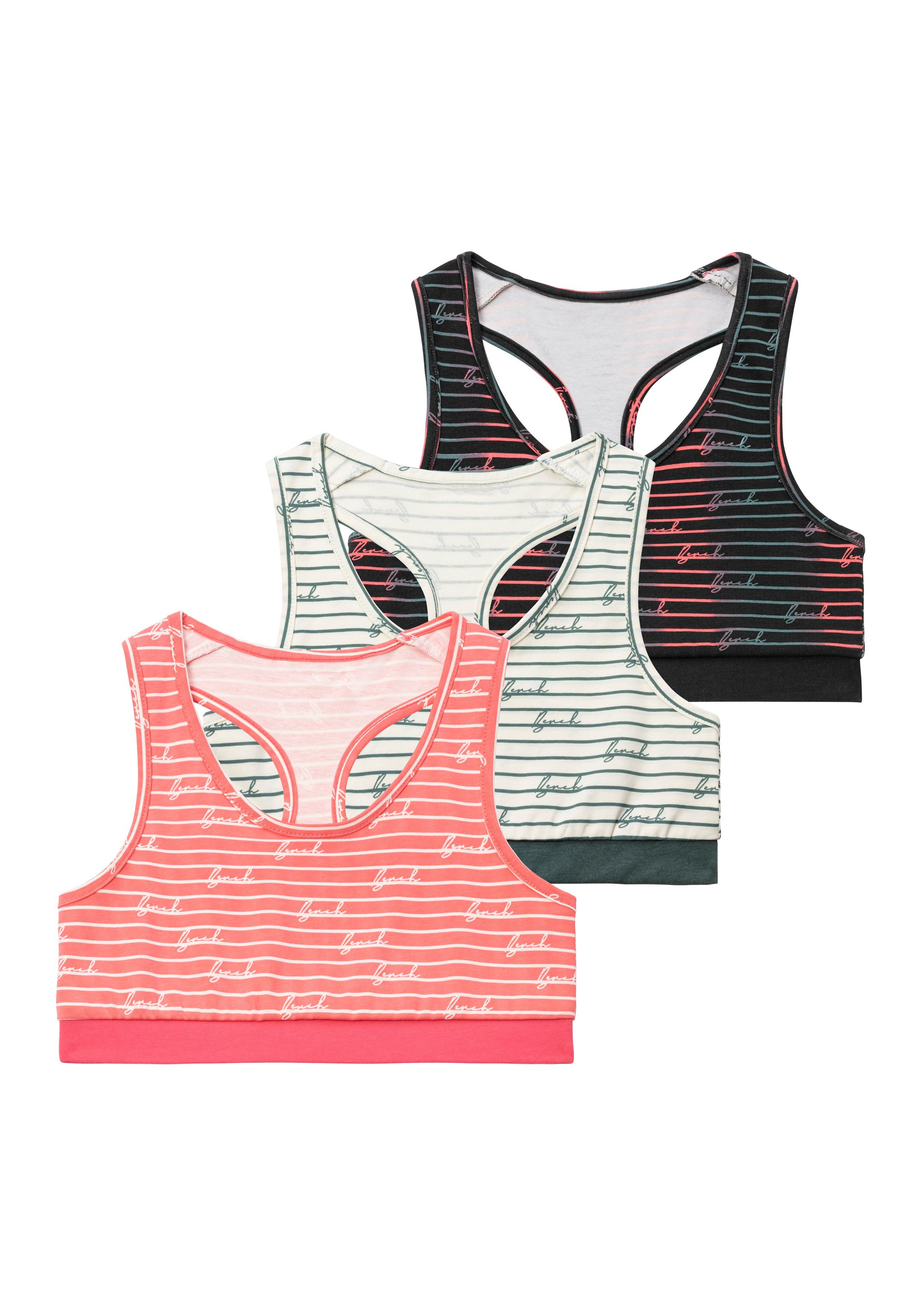 Bench. Bustier met racerback (set, 3-delig)