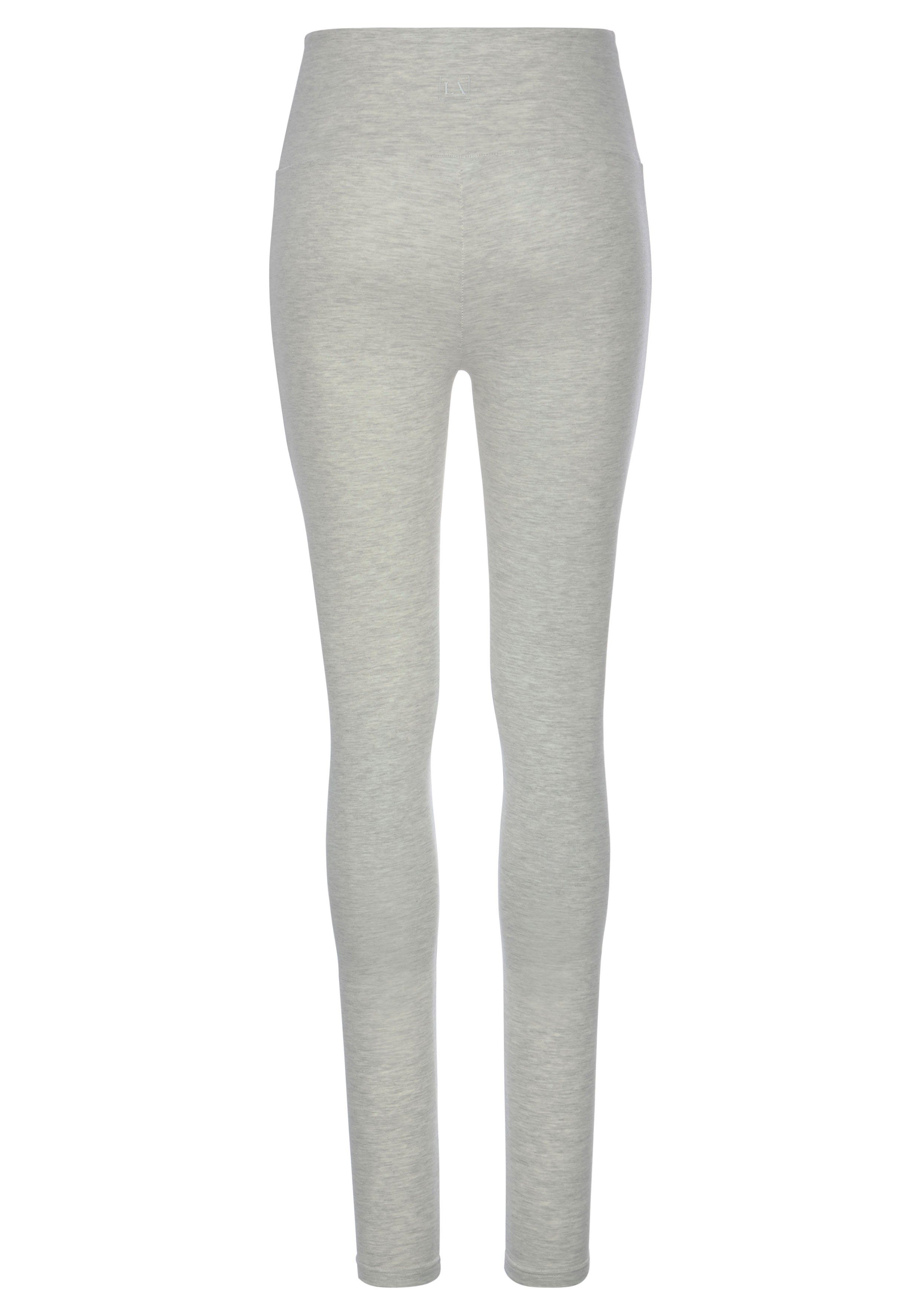 Lascana Legging met brede boord, loungewear