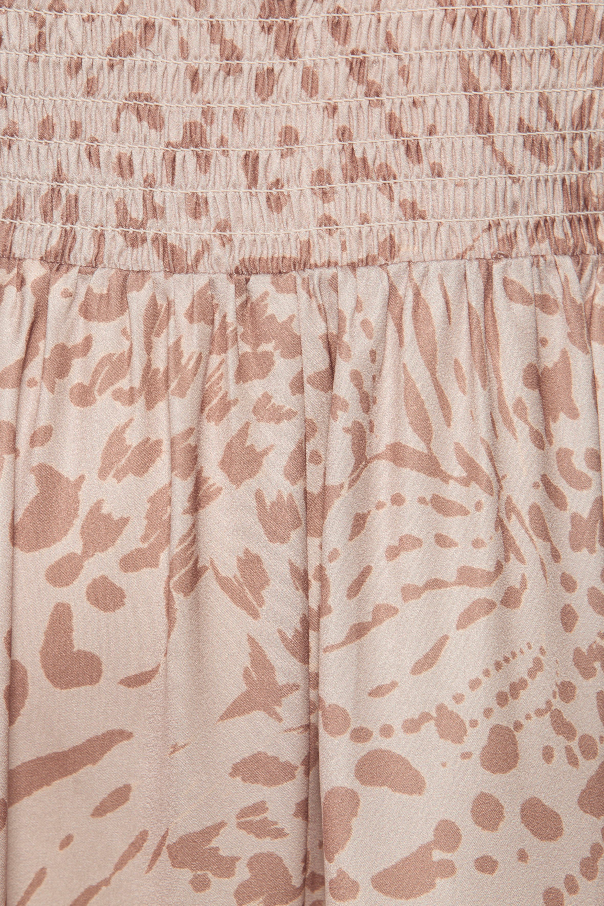 Lascana Maxi-jurk met dierenprint, luchtige zomerjurk met slits