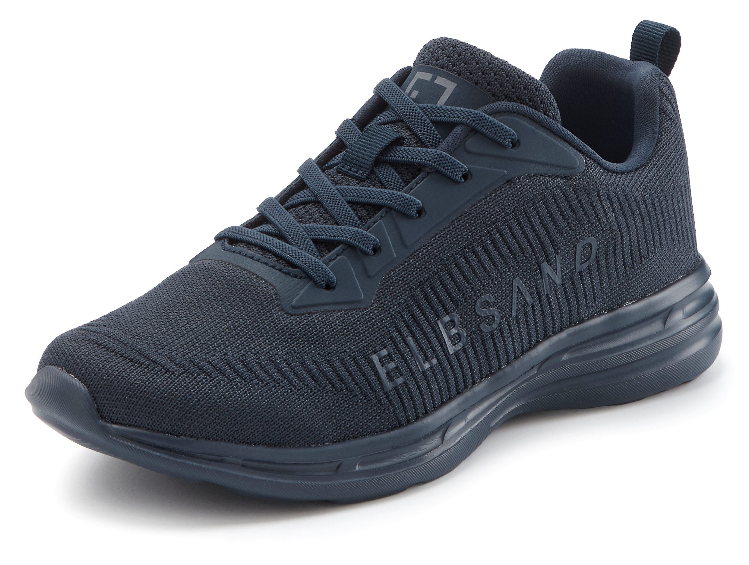Elbsand Sneakers Vrijetijdsschoen, lage schoen met elastische banden voor snel instappen, unisex vegan