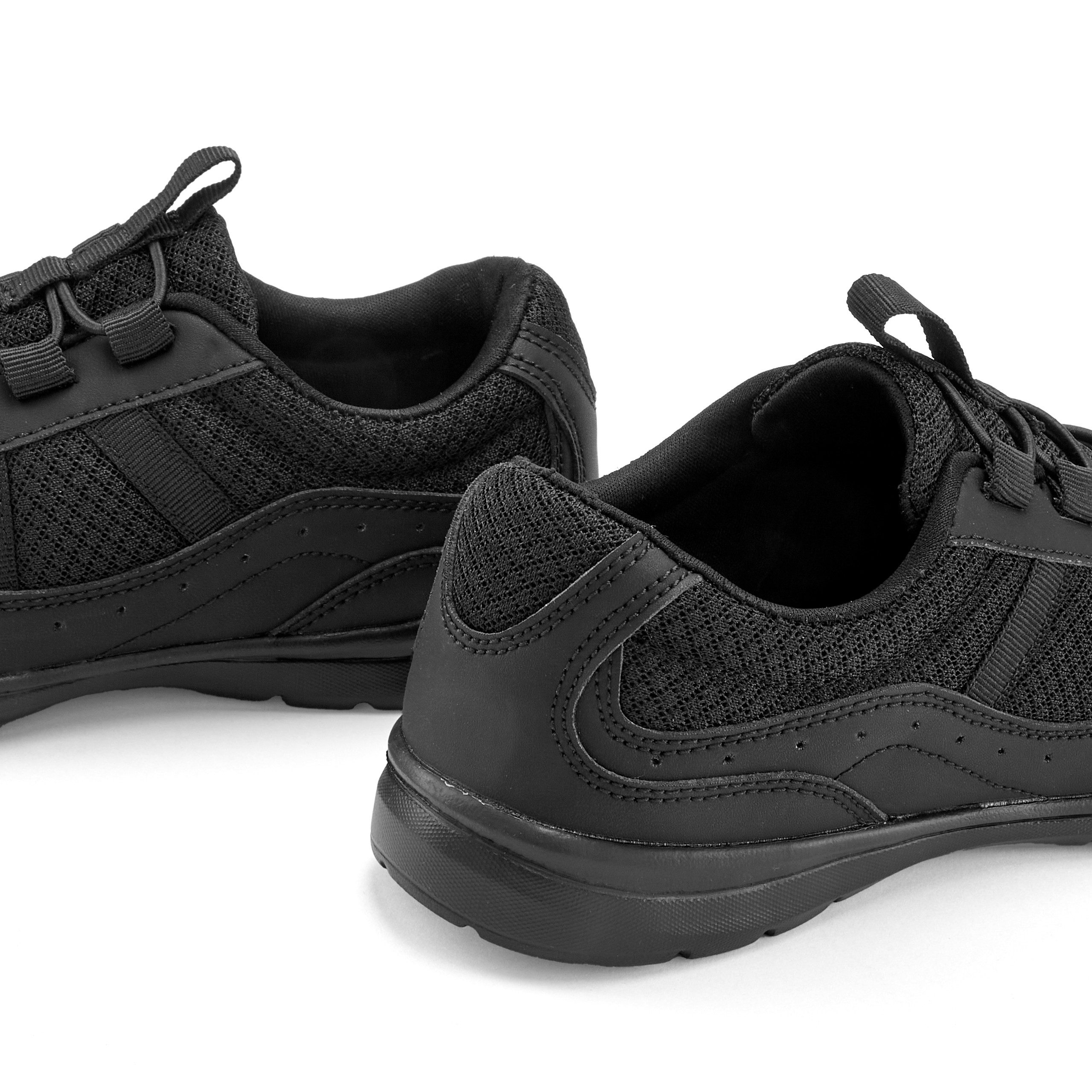 Lascana Sneakers Slip-On vrijetijdsschoen, lage schoen met elastische veters VEGAN
