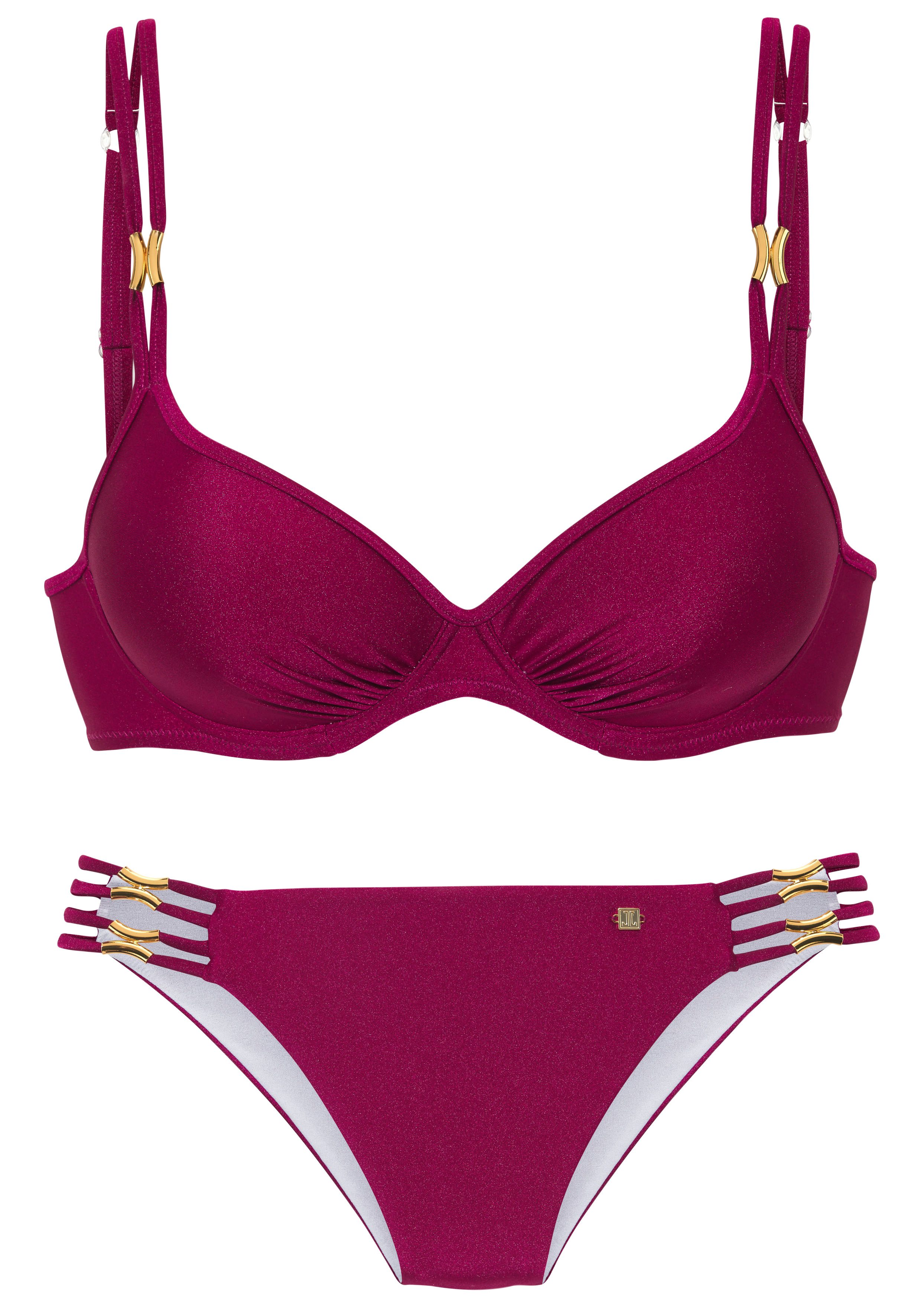 Jette Joop Beugelbikini Giulia bikini tops zonder beugel roze