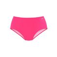 venice beach highwaist-bikinibroekje planeet in trendy belijning roze