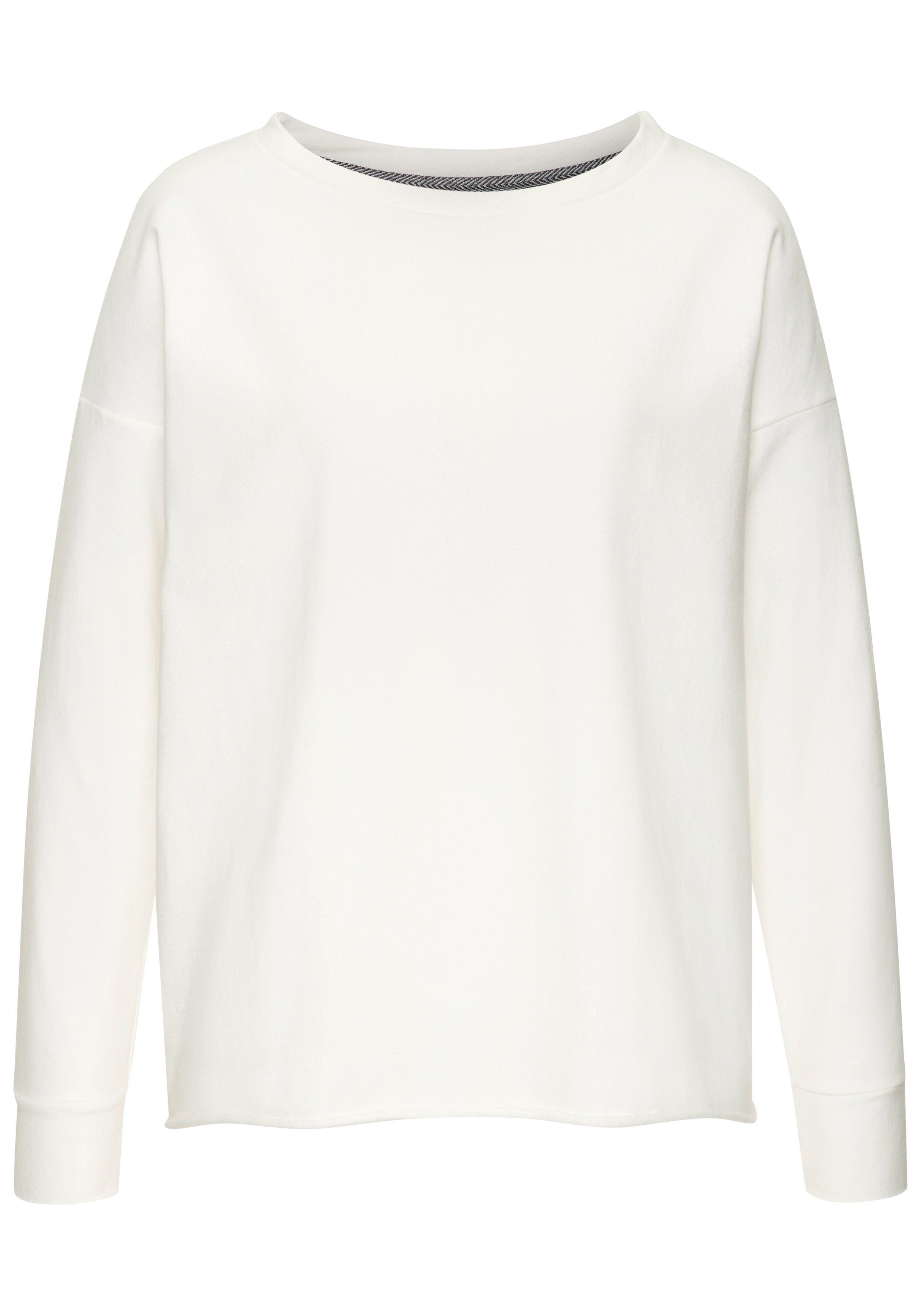 Elbsand Sweatshirt Raina met logoprint op de rug, sportief-casual