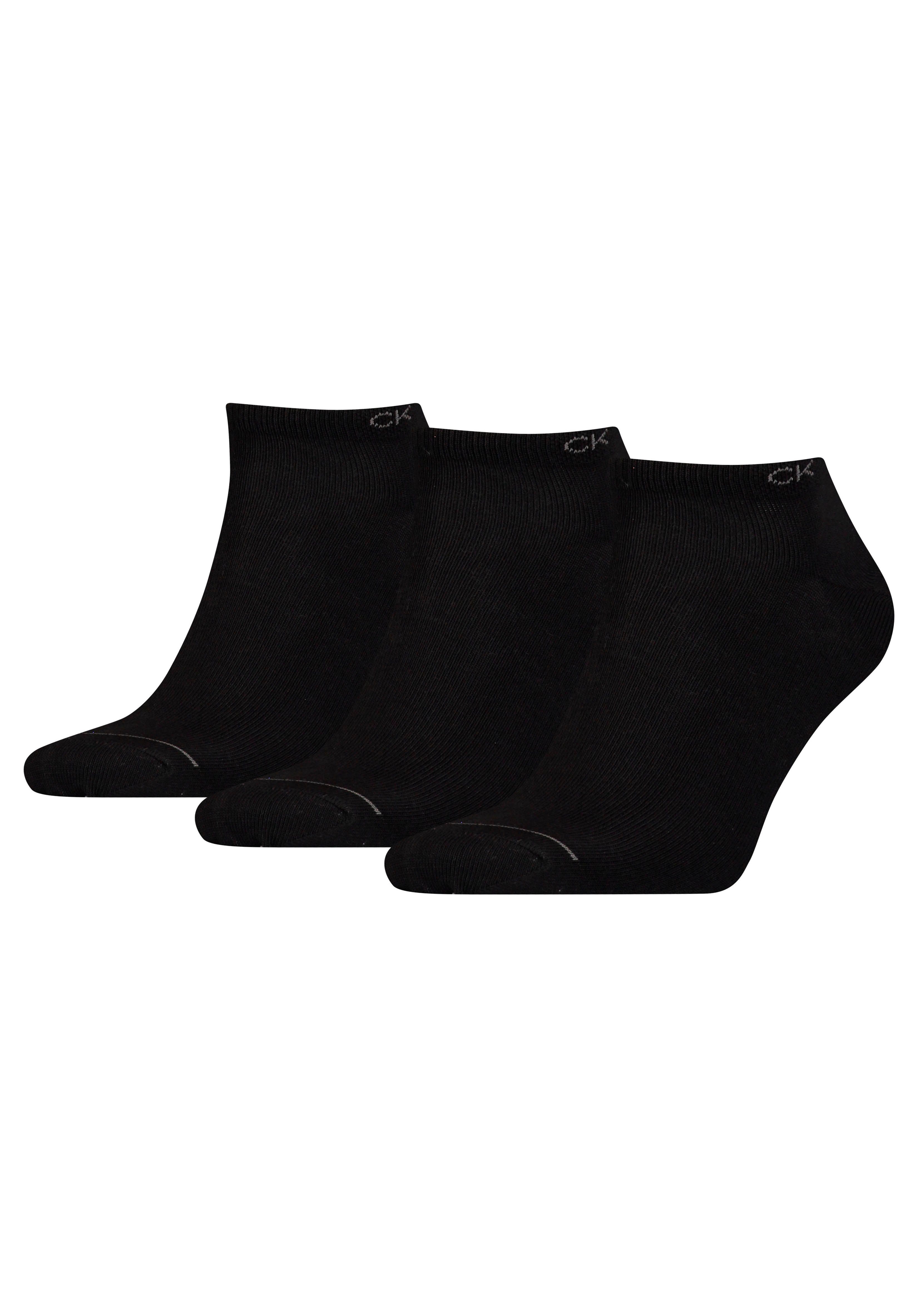 Calvin Klein Sneakersokken CK MEN SNEAKER 3P met logo bij de boord (3 paar, 3 paar)