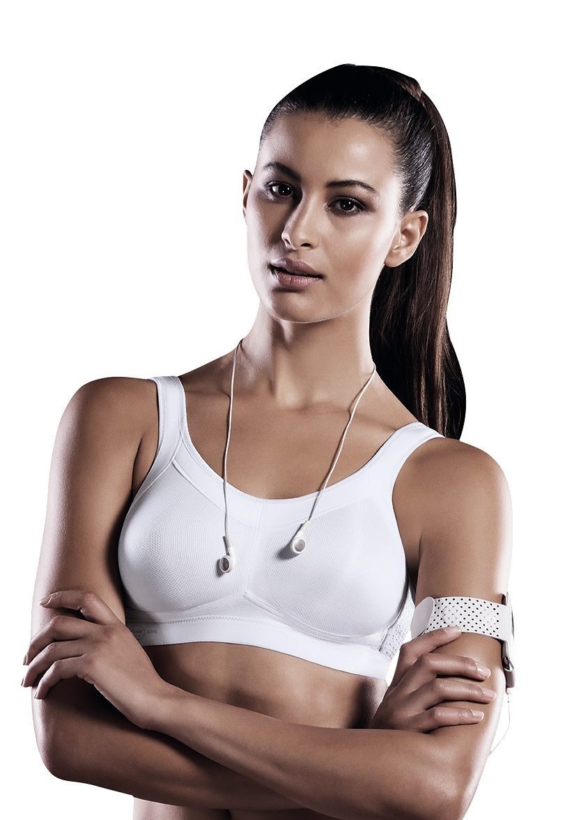Anita Active Sport-bh Momentum Ademend, licht glanzend, comfortabele schouderbanden gepolsterd